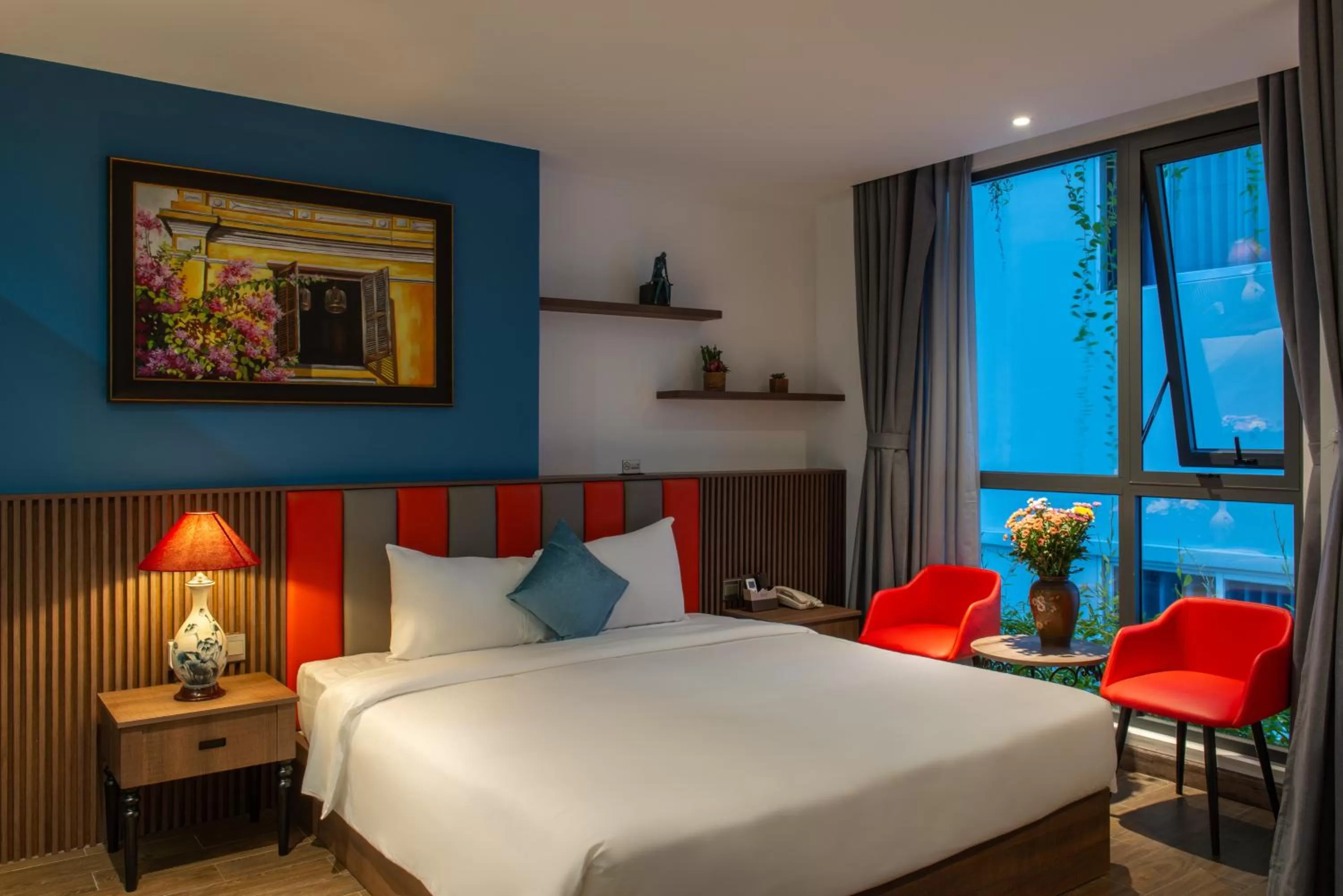 Bed in Aaron Boutique Hotel