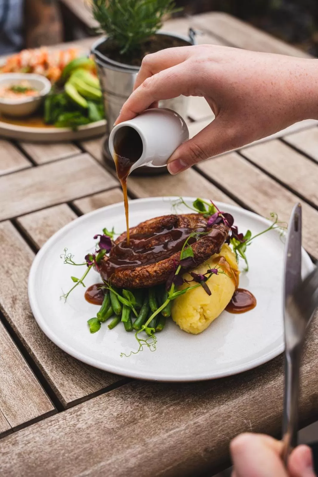 Food and drinks in The Bull Inn