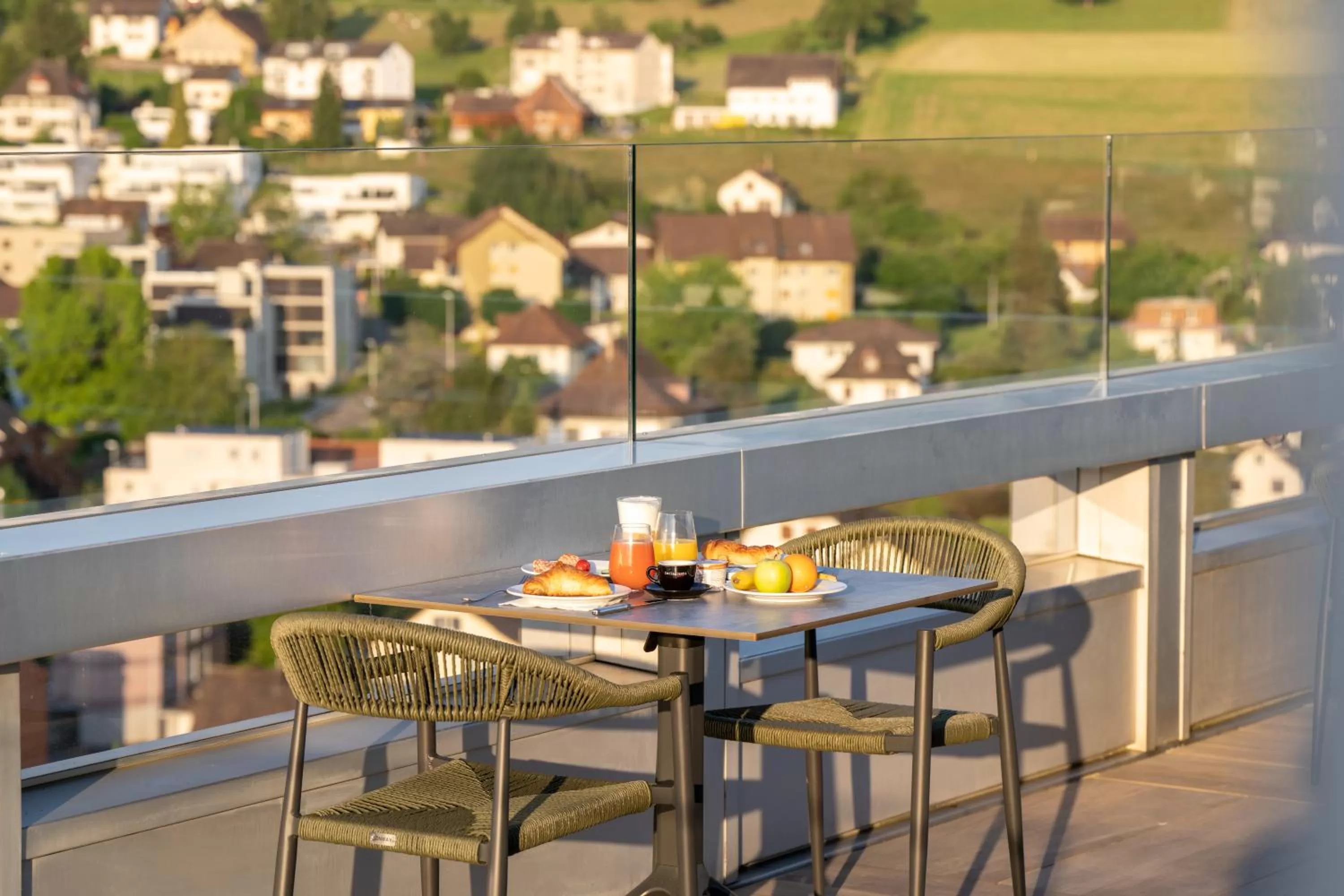 View (from property/room) in b-smart hotel Menziken