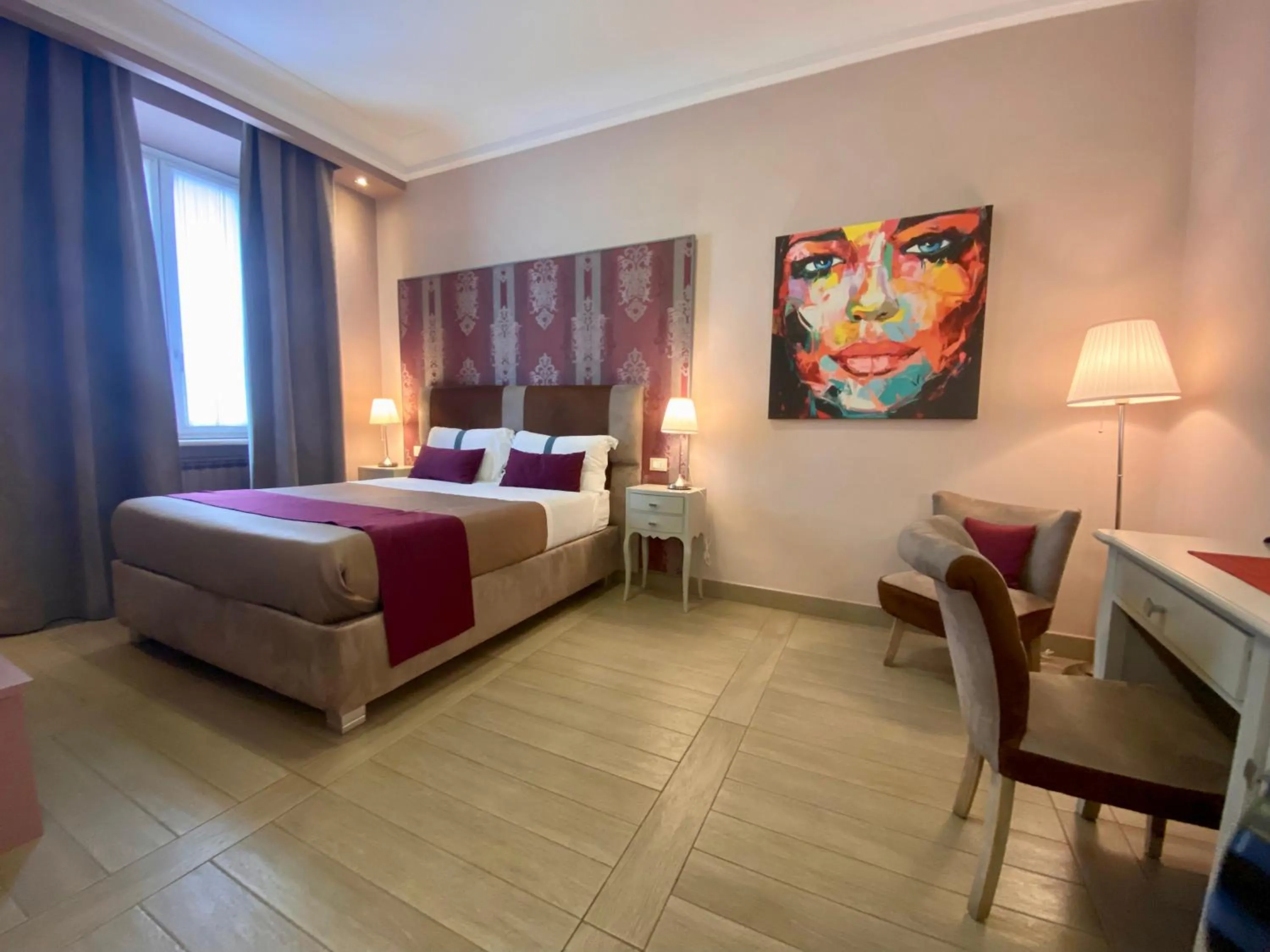 Bed in Halex room&food