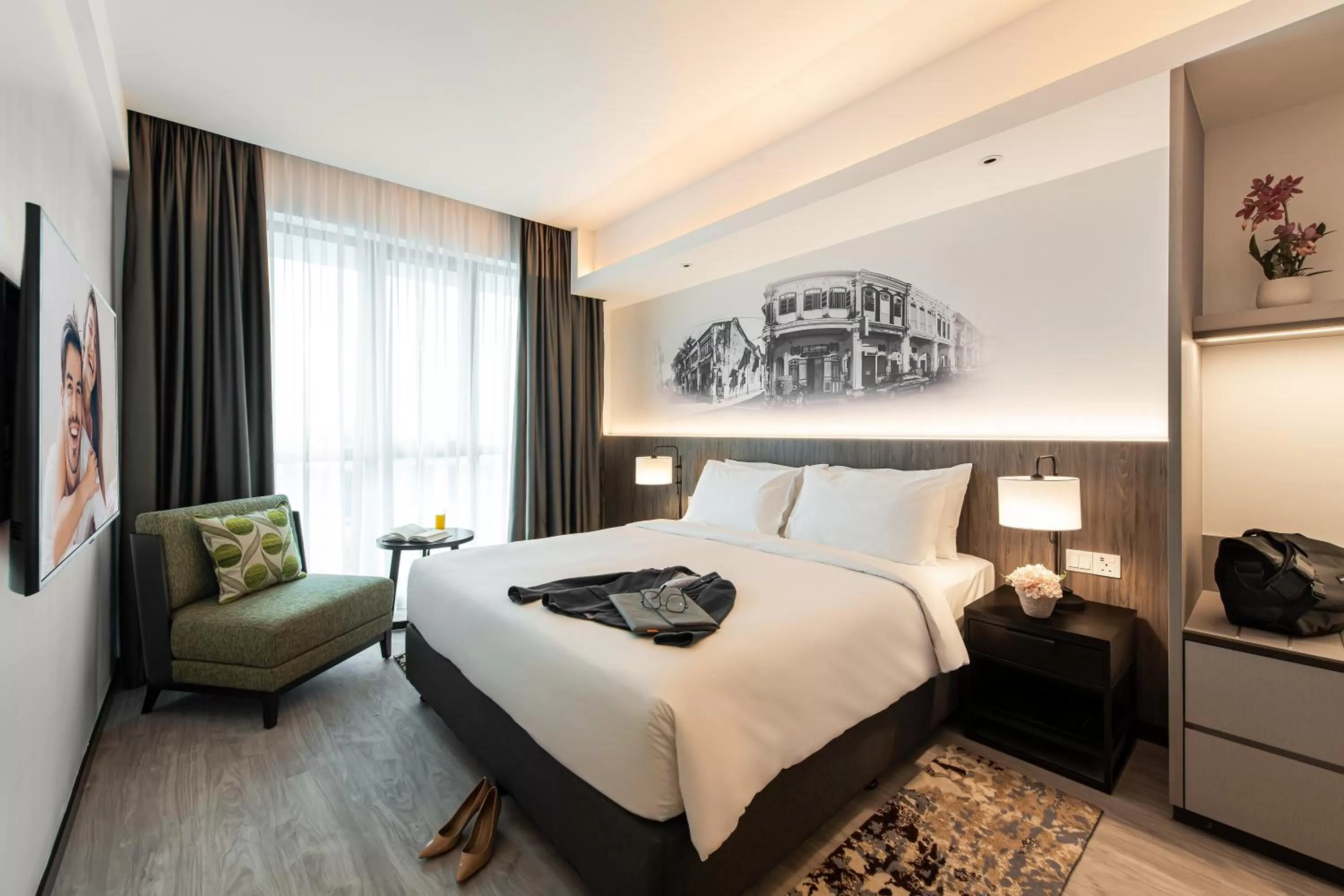 Bedroom, Bed in Citadines Prai Penang