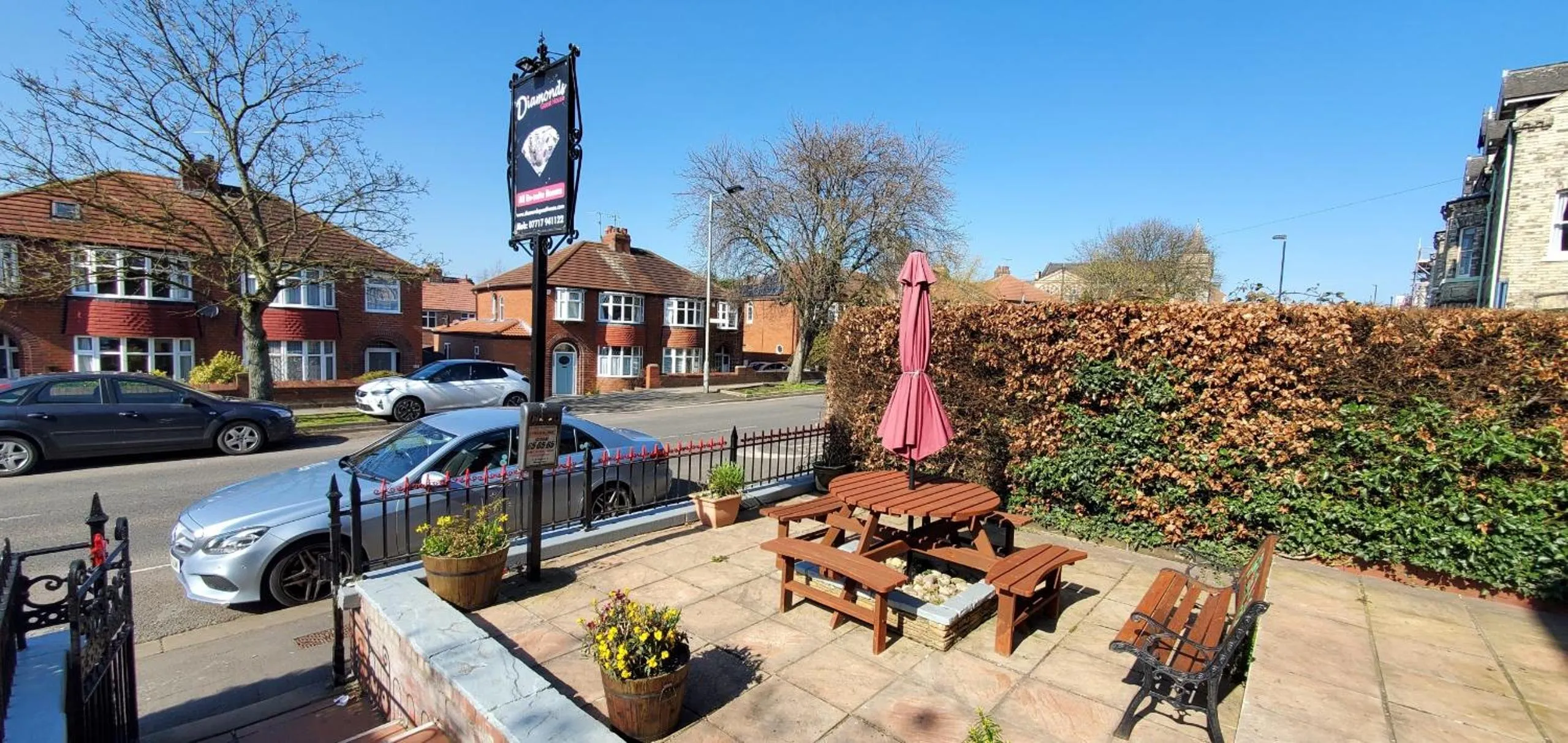 Property building in Diamonds Guest House