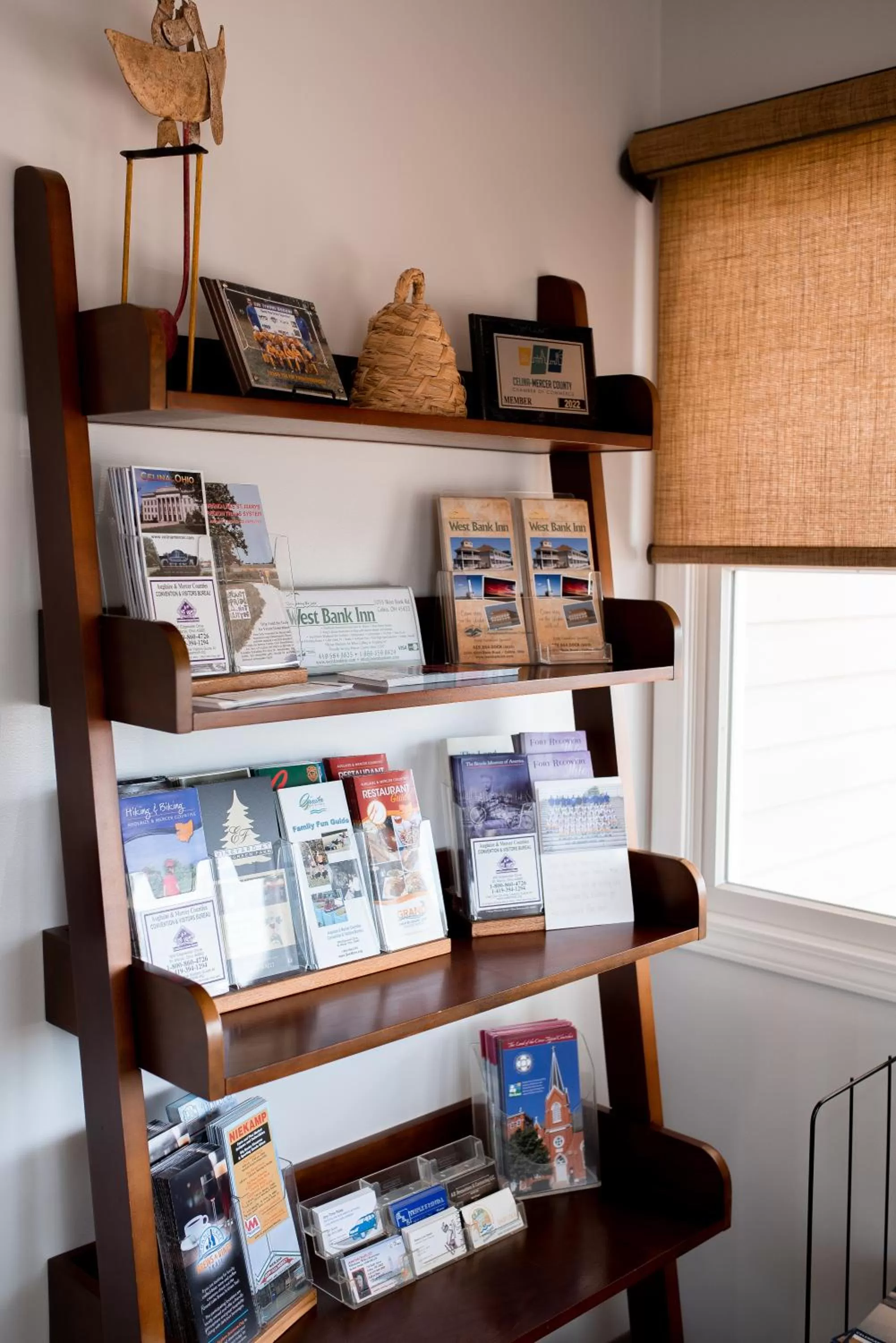 Lobby or reception in West Bank Inn