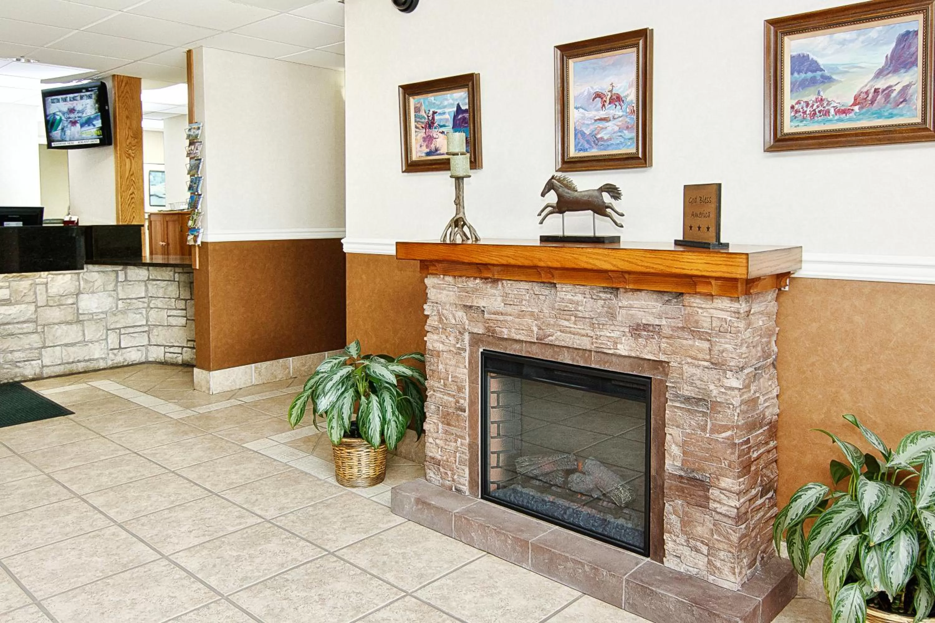 Lobby or reception in Boothill Inn and Suites