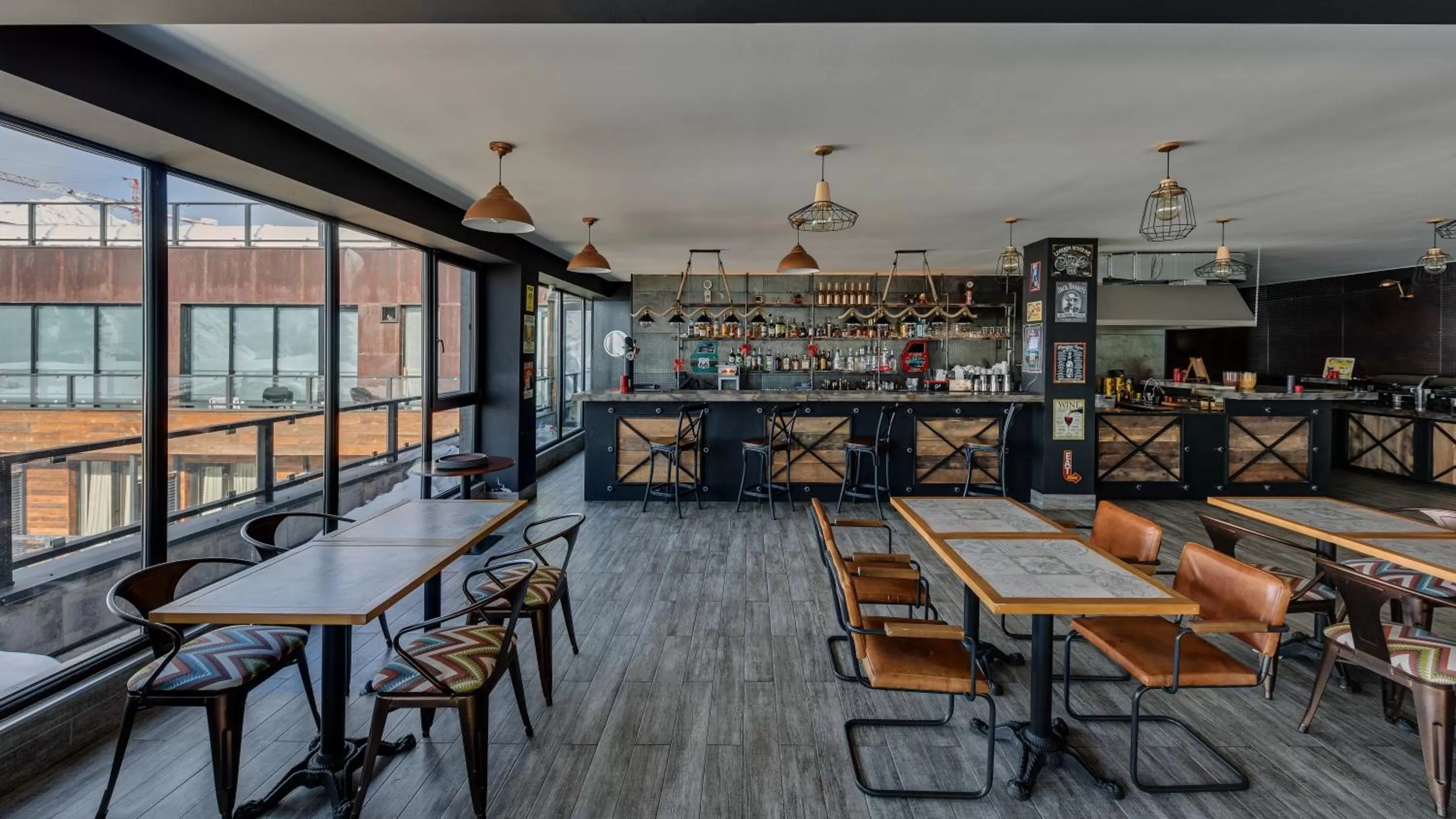 Restaurant/places to eat in Gudauri Loft Hotel