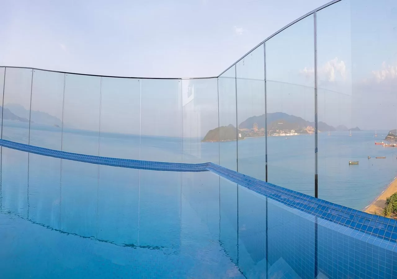 Pool view in Masova Hotel