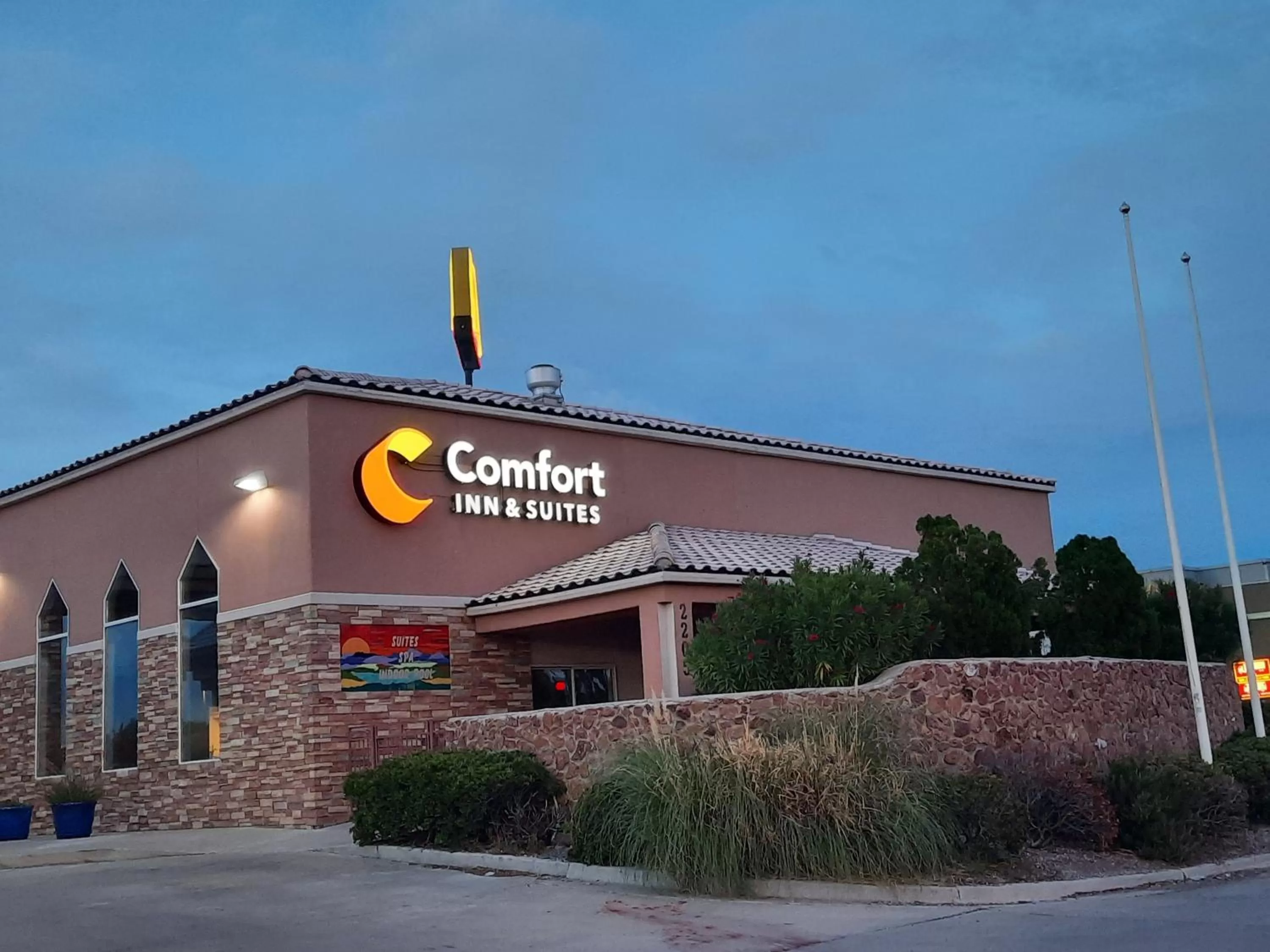 Property building in Comfort Inn & Suites I-25 near Spaceport America