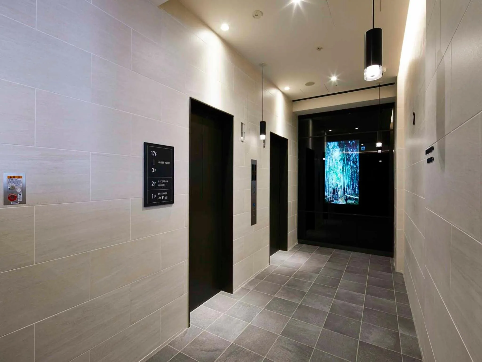 Area and facilities in Hotel Intergate Tokyo Kyobashi