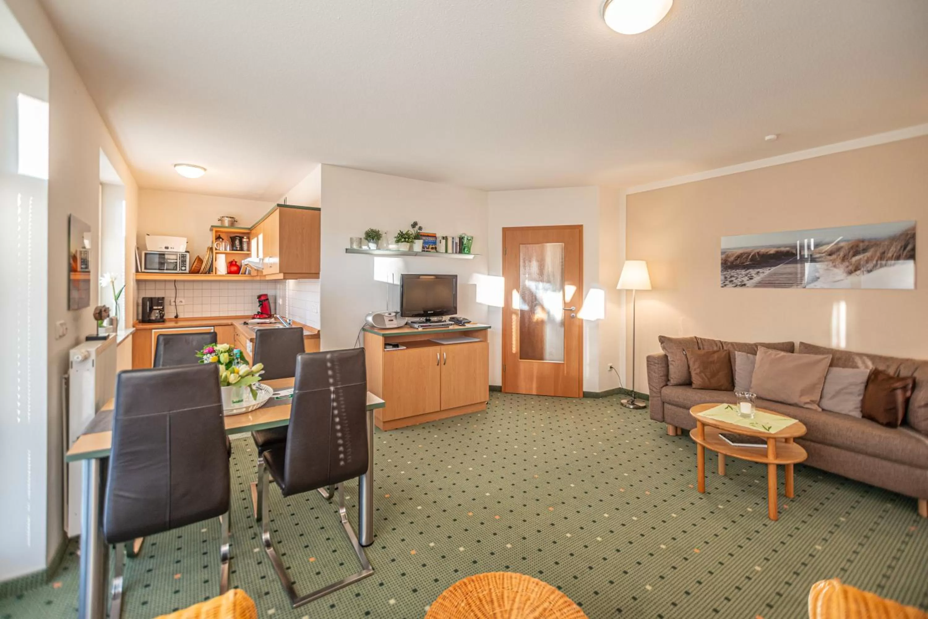 Living room in Am Weststrand Apartmenthaus Waldeck