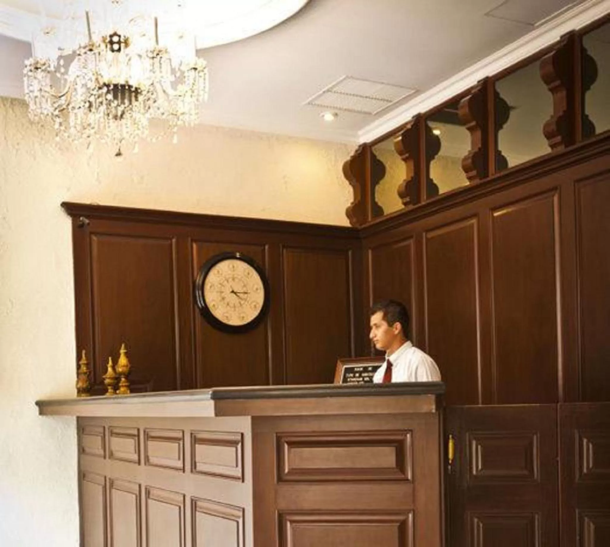 Lobby or reception in Hotel Plaza Colonial