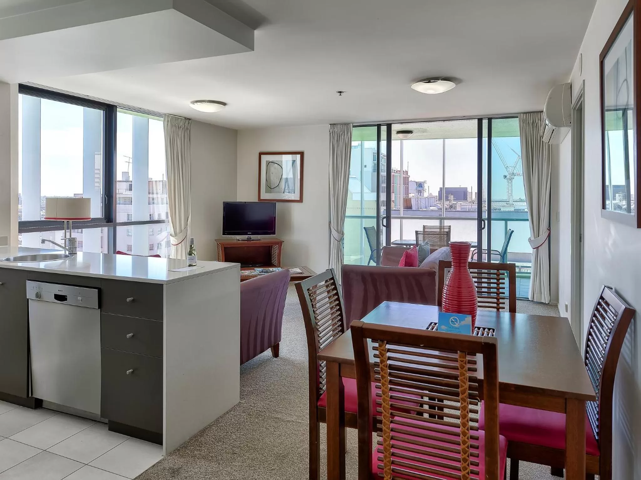 Living room in SKD Suites