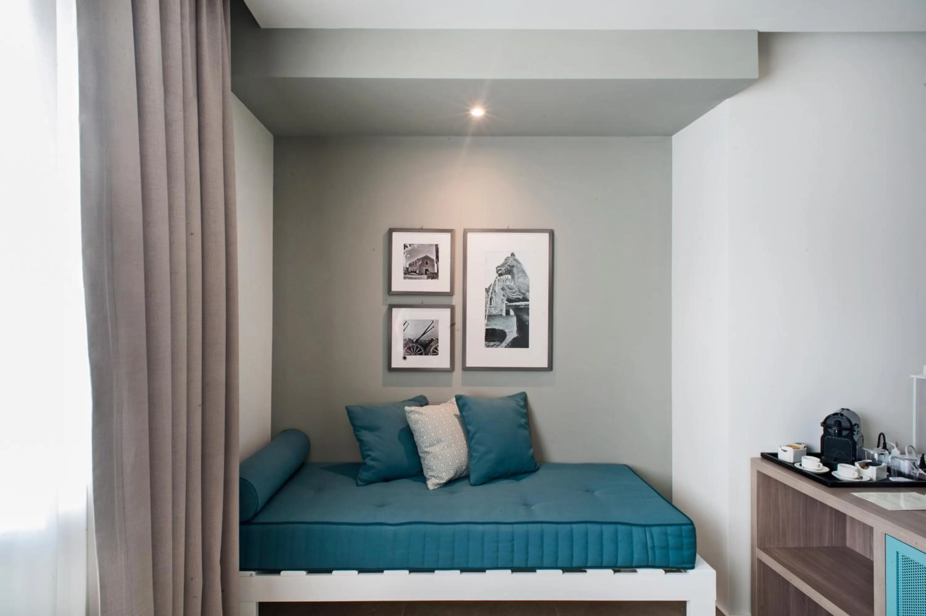 Bed in Modica Beach Resort