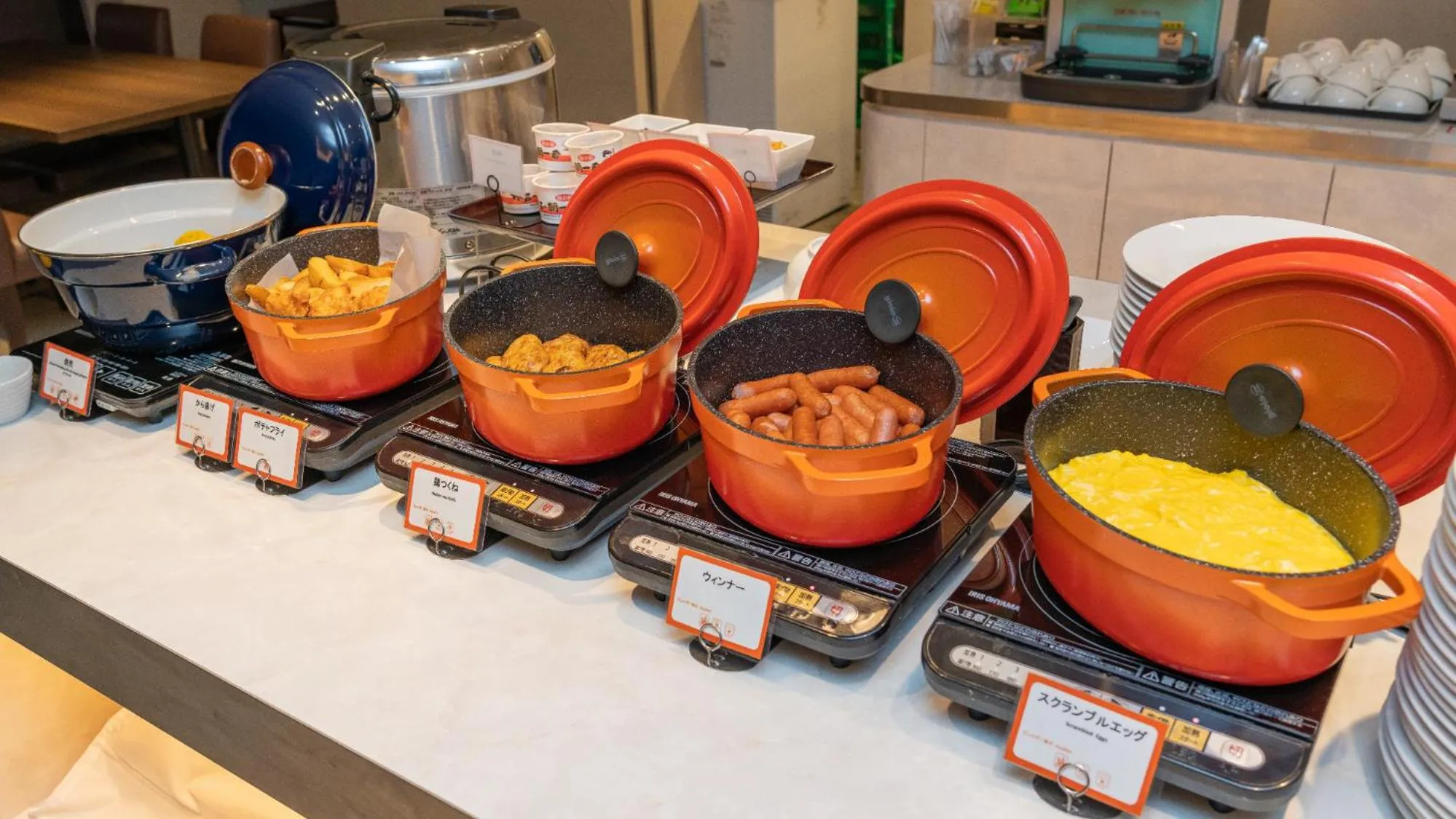 Buffet breakfast in ibis Budget Osaka Umeda