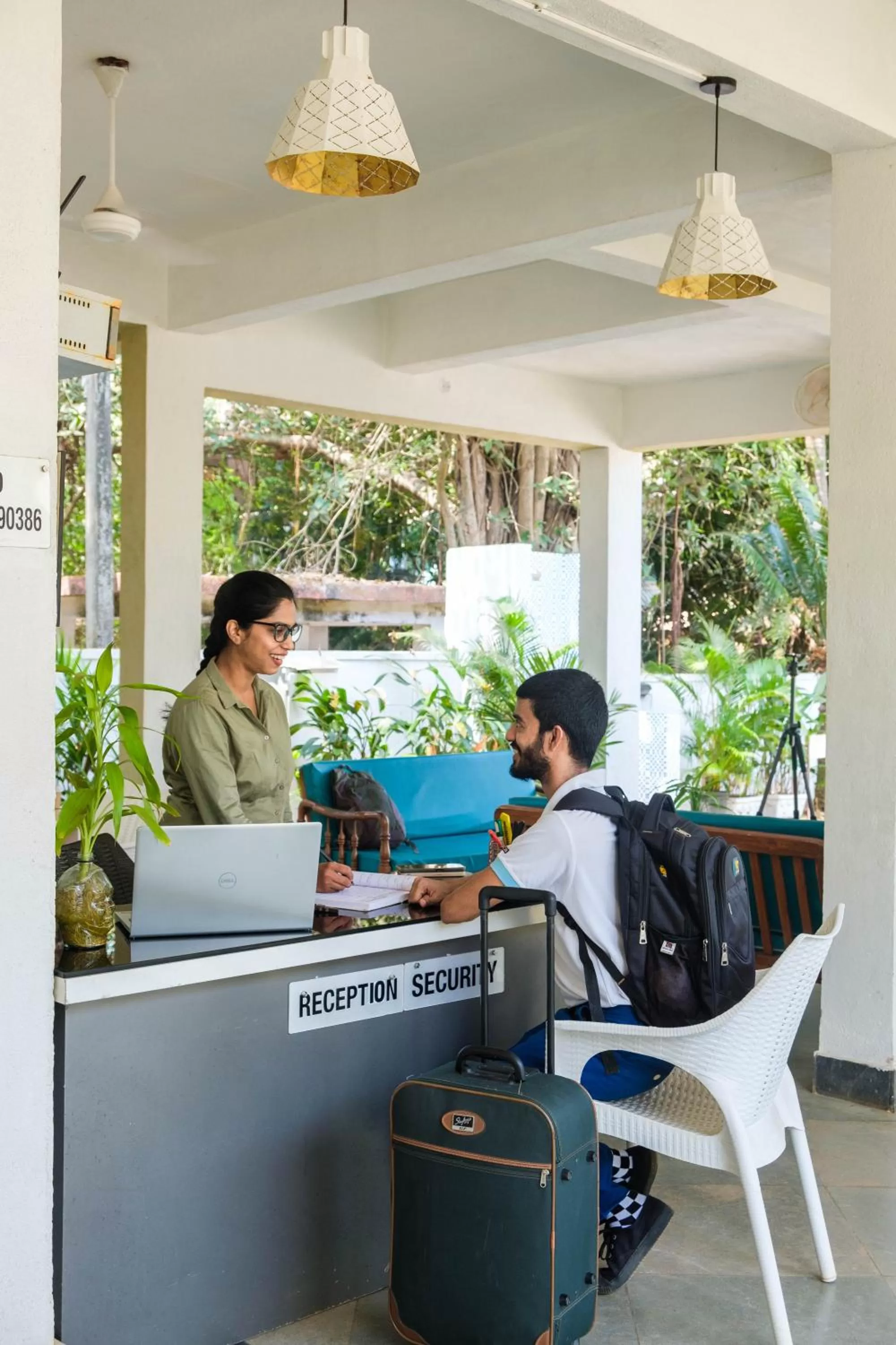 Lobby or reception in Casa Legend Economy, Calangute Goa