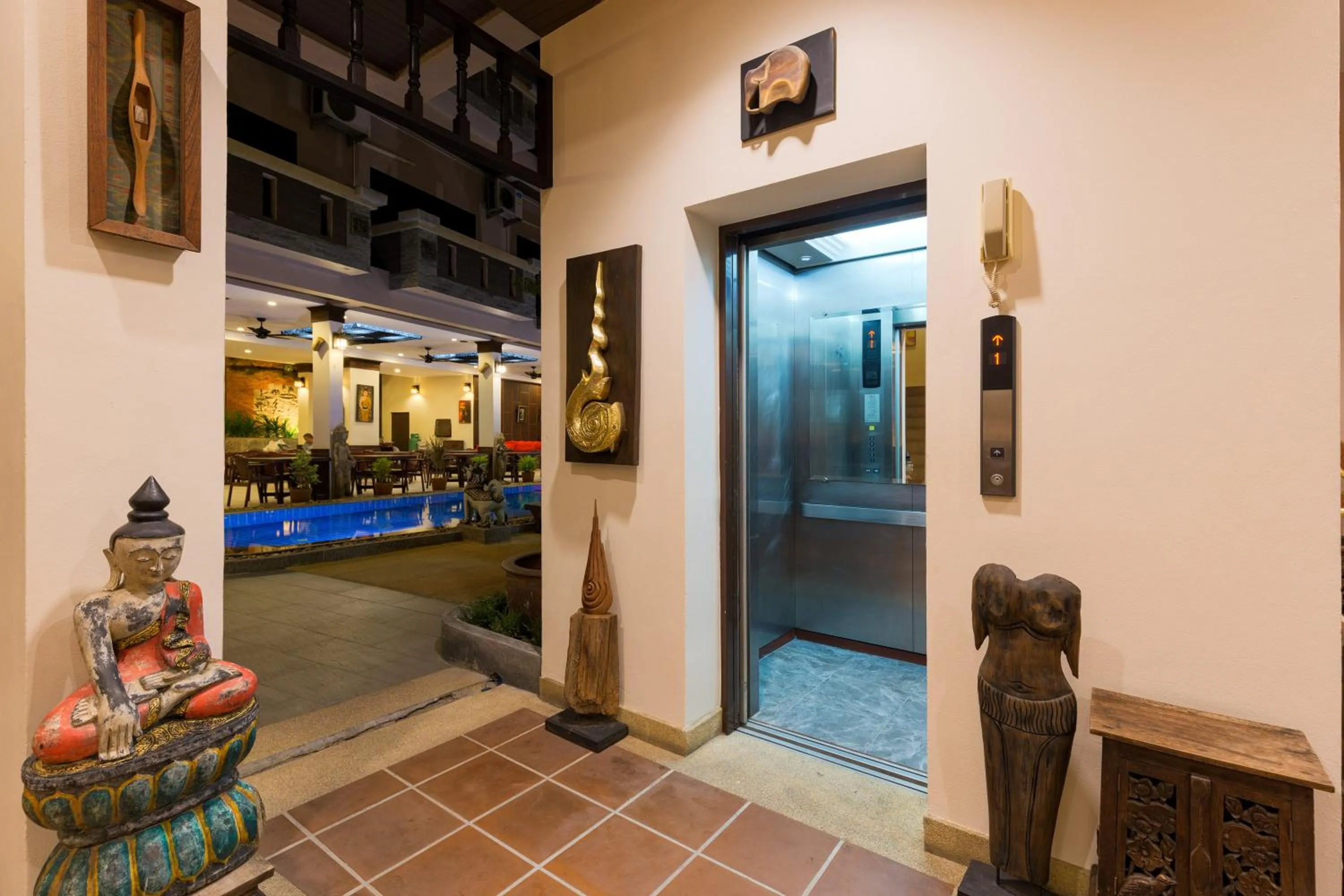 Lobby or reception in Seeka Boutique Resort