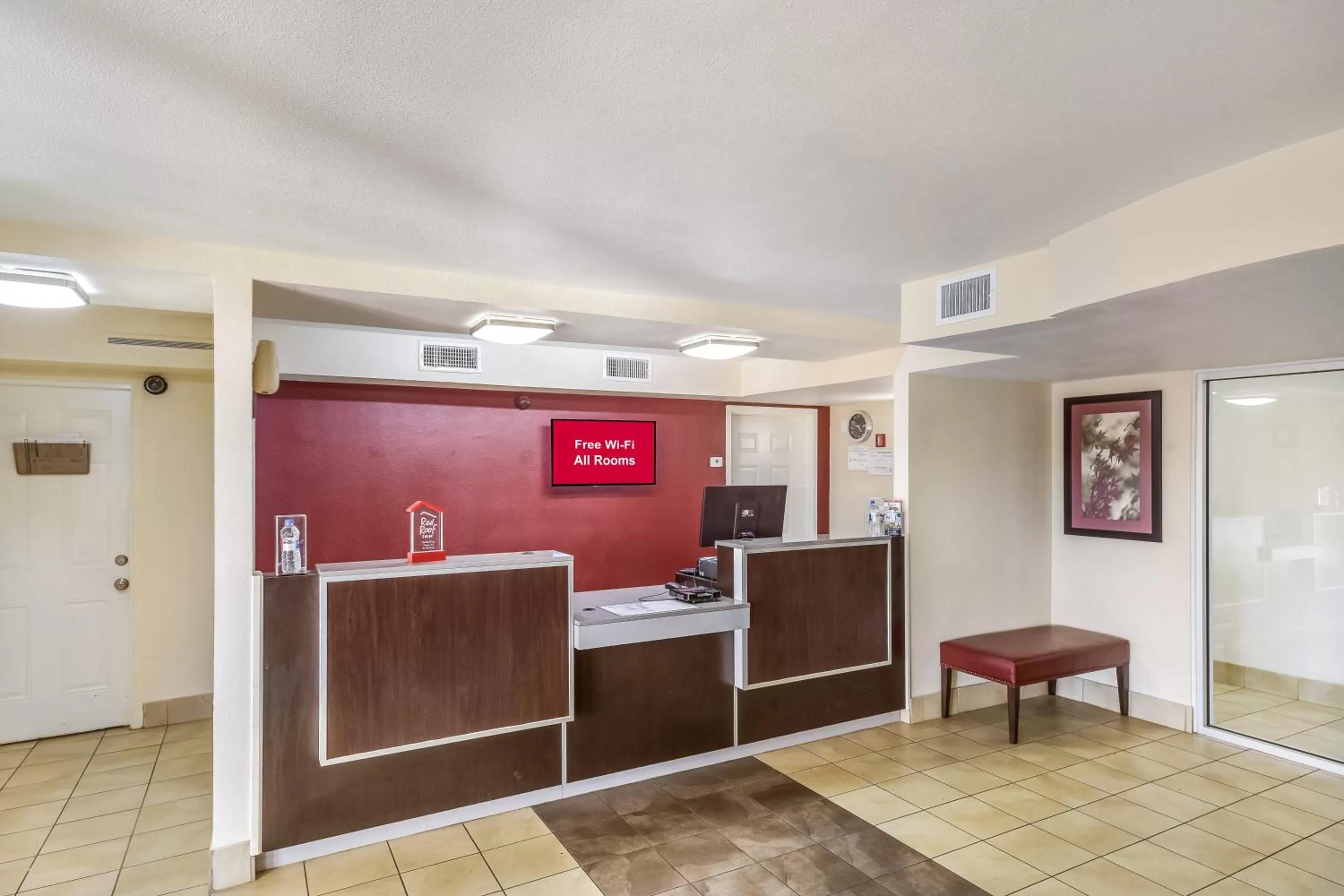 Lobby or reception in Red Roof Inn Plano