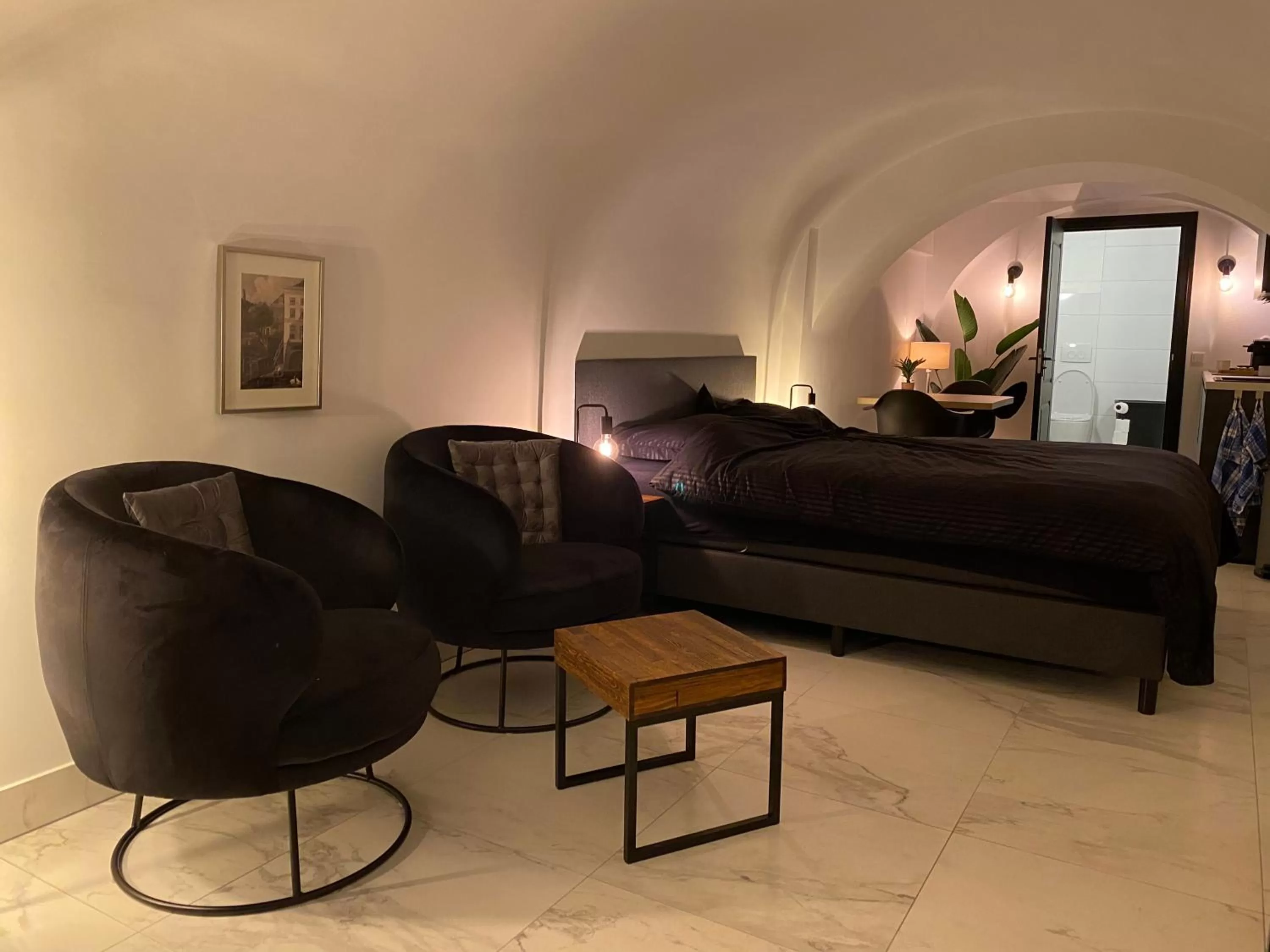 Seating Area in Slapen onder de Dom