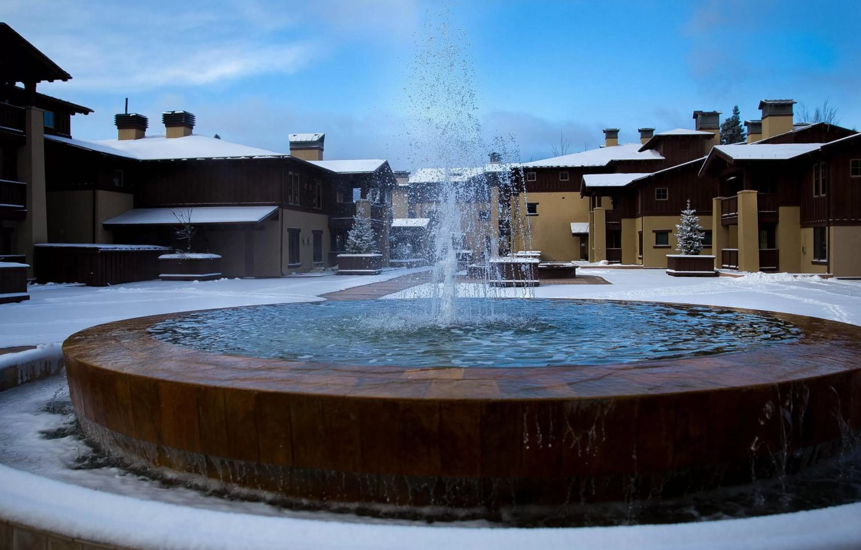Patio in The Chateaux Deer Valley