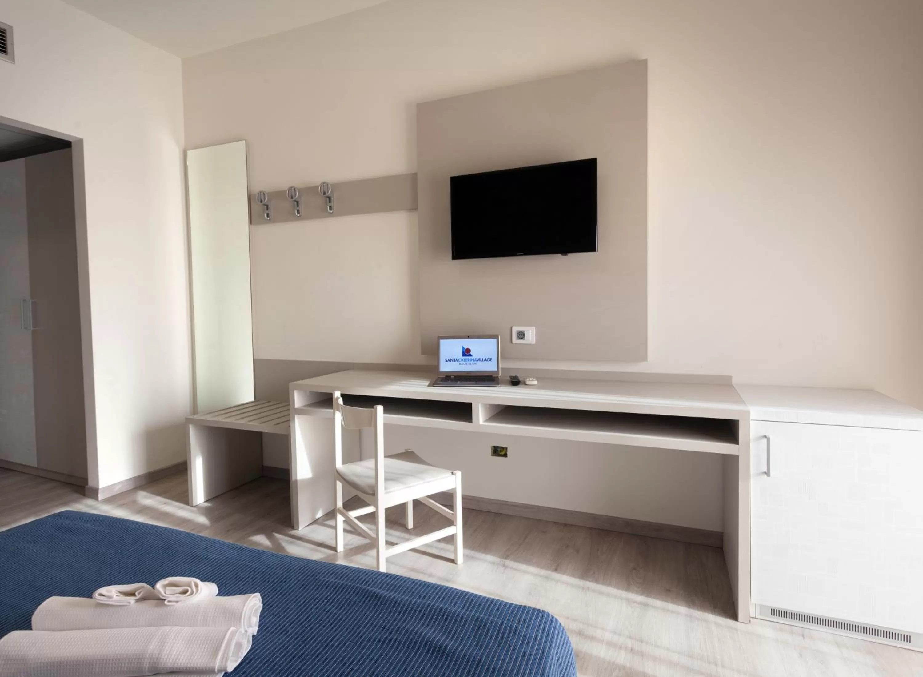 Bed in Hotel Santa Caterina Village Club