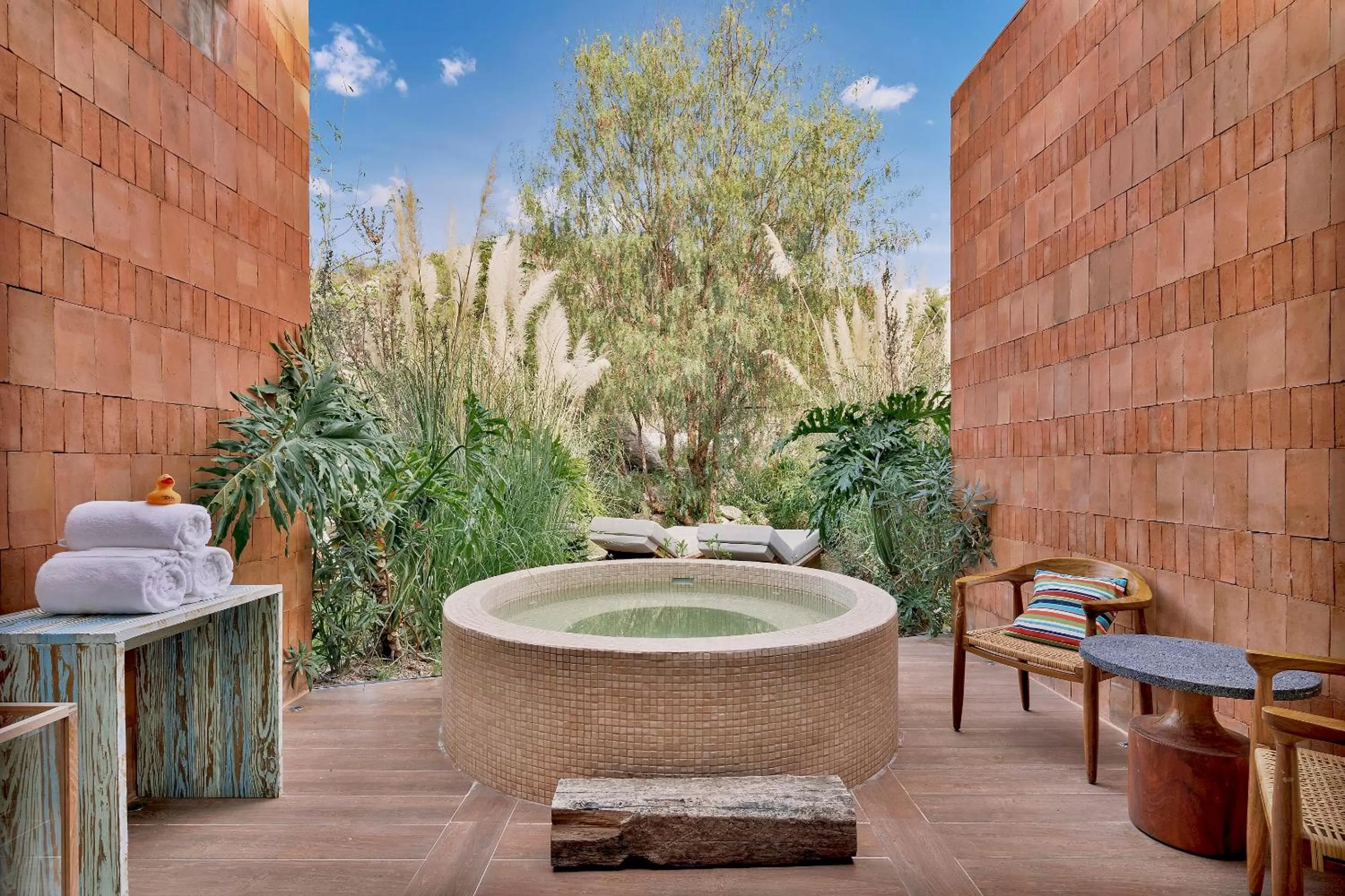 Pool view in Live Aqua San Miguel de Allende