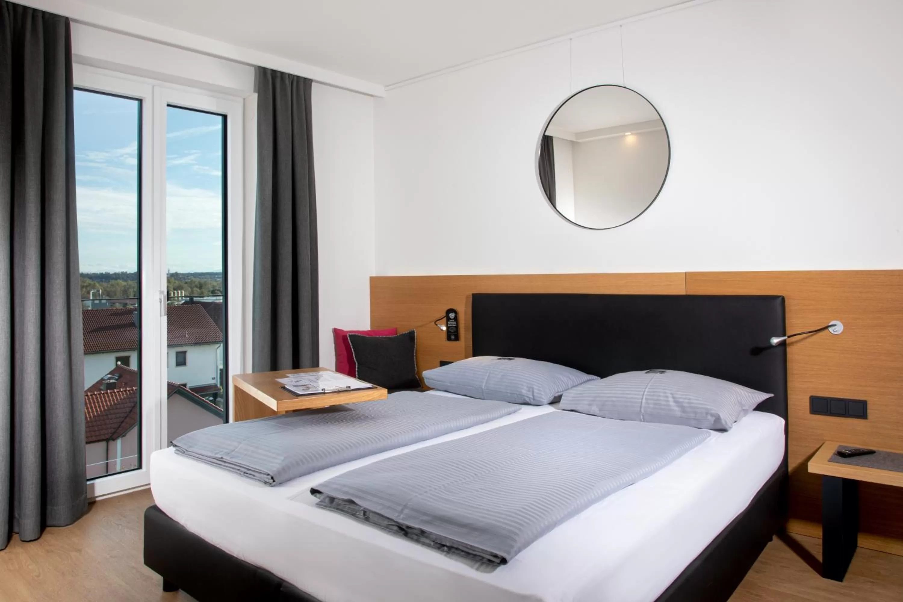 Bed in Motel Inn Simbach