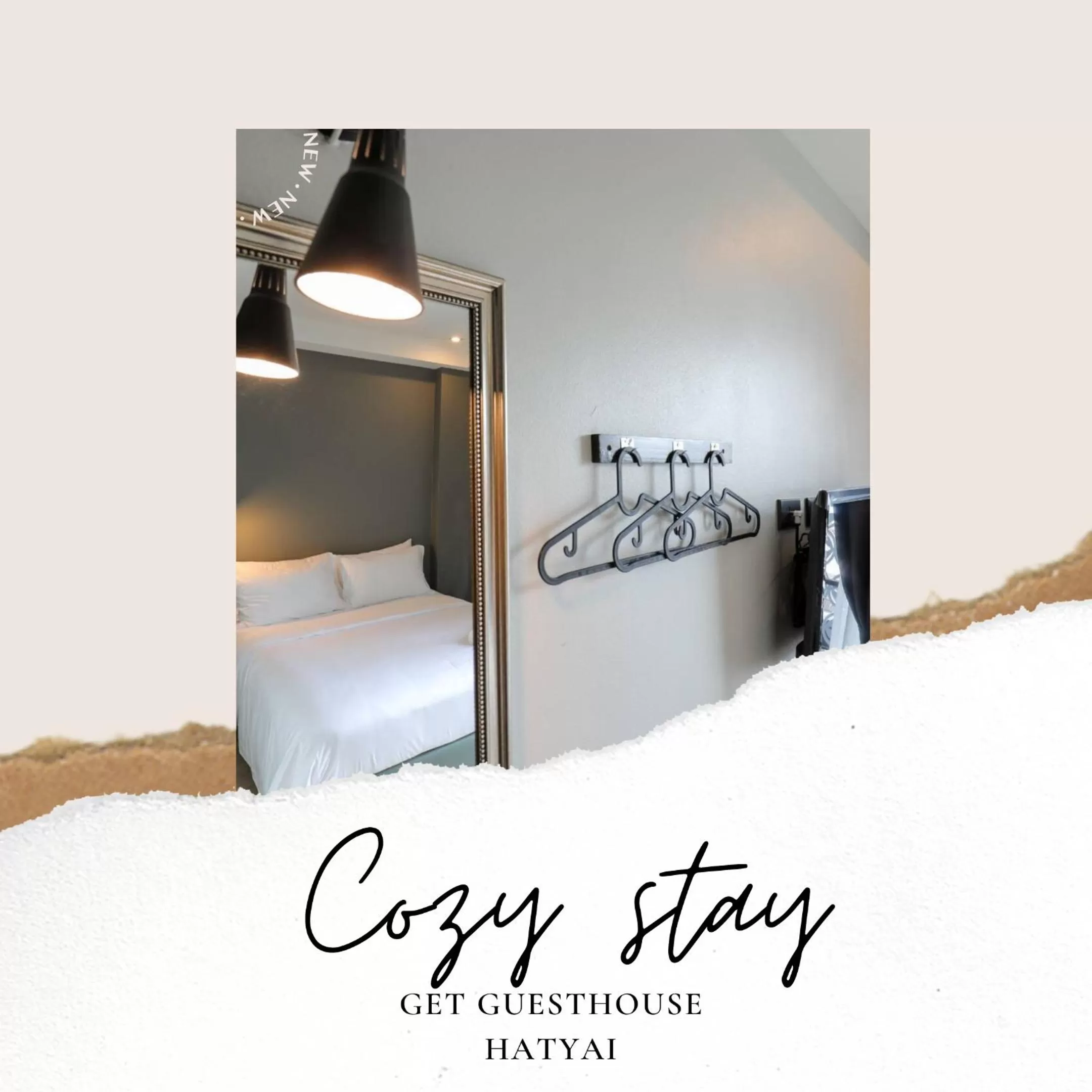 Bed in Get GuestHouse 2 ( Sangsri soi 4)