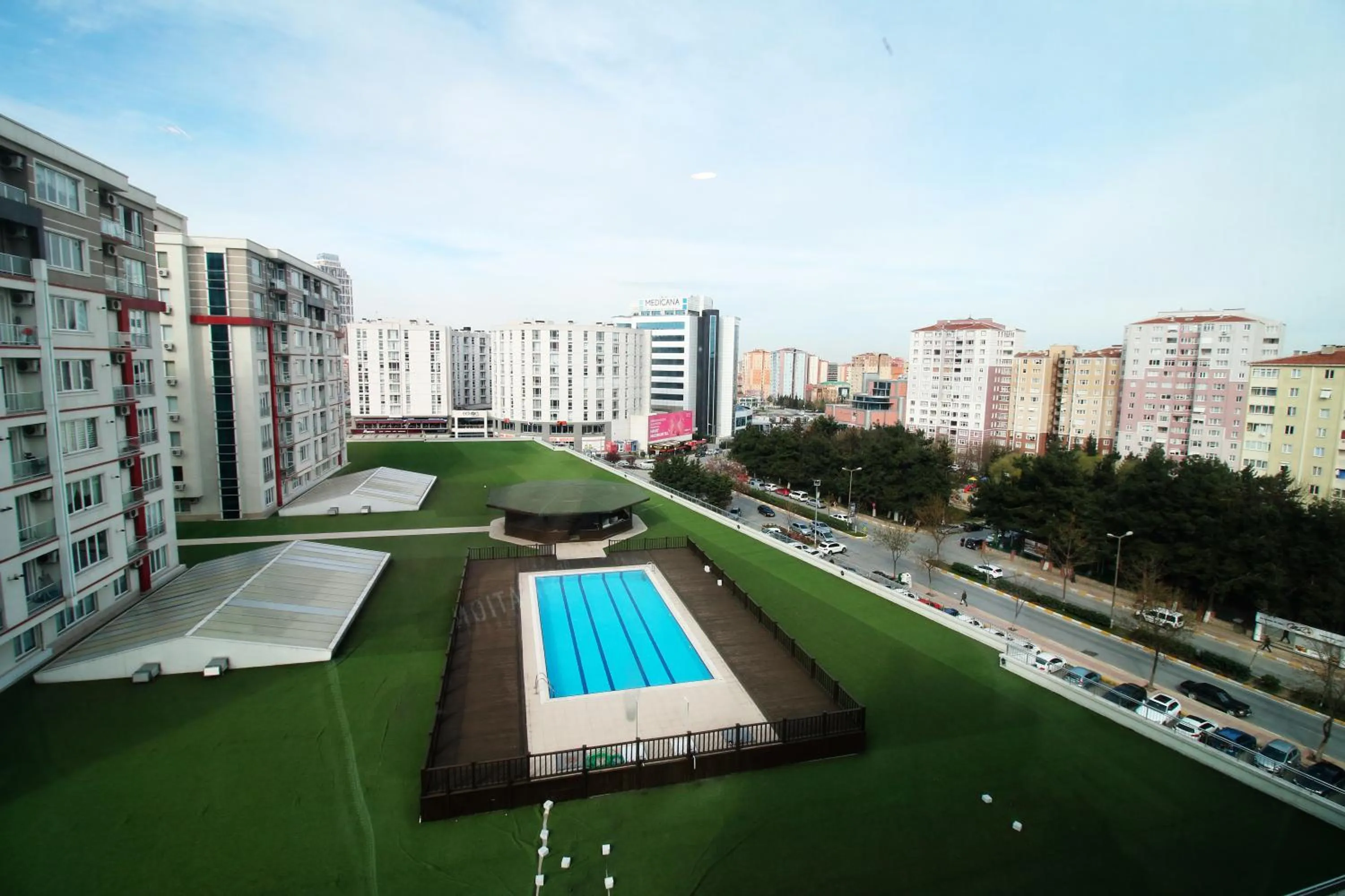 Area and facilities in Sarissa Hotel