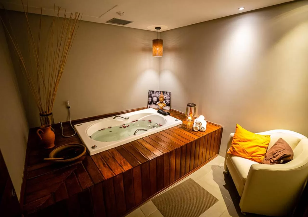 Spa and wellness centre/facilities, Bed in Hotel Atlante Plaza