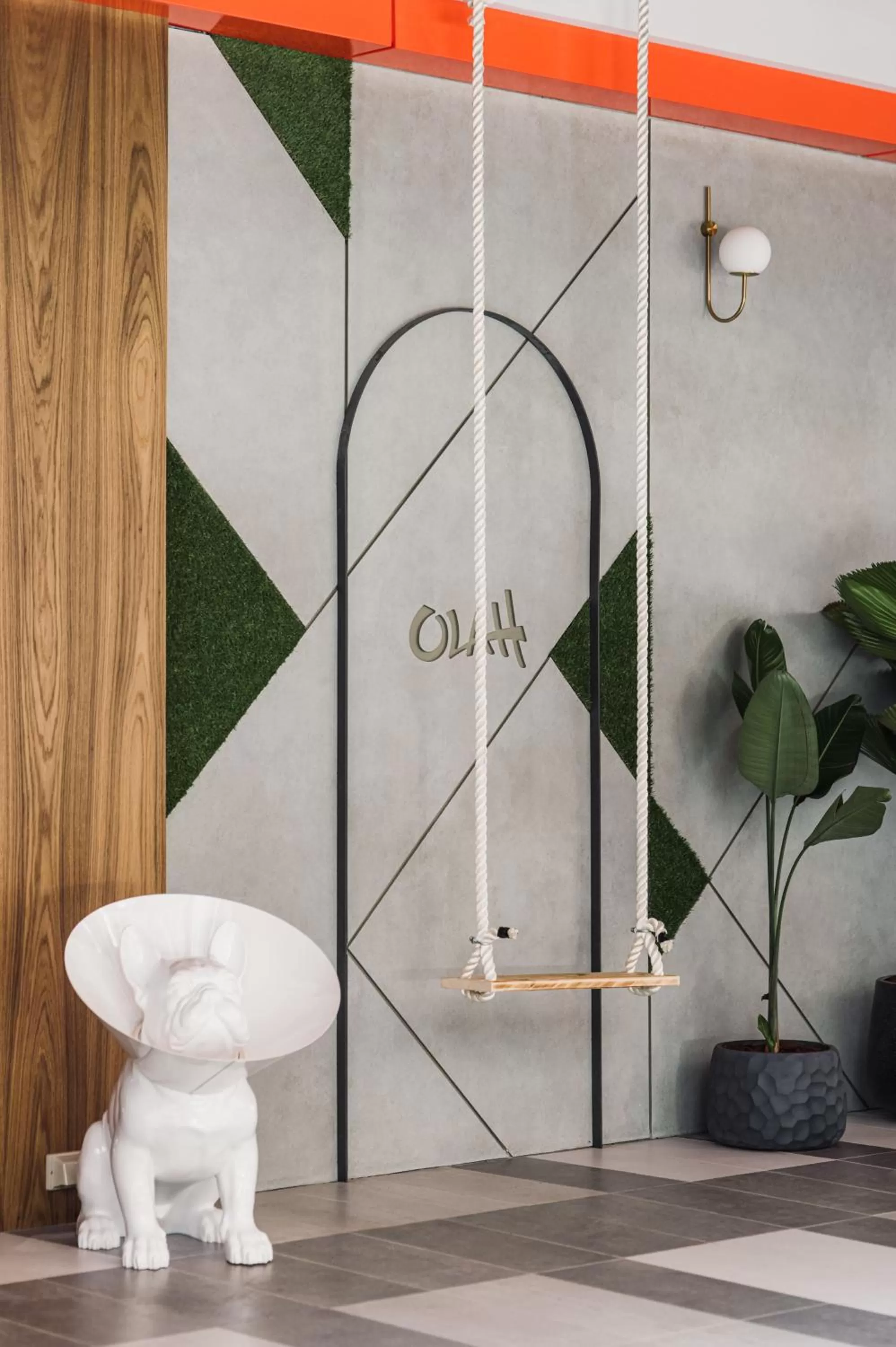 Facade/entrance in OLAH Poshtel - Taichung Station