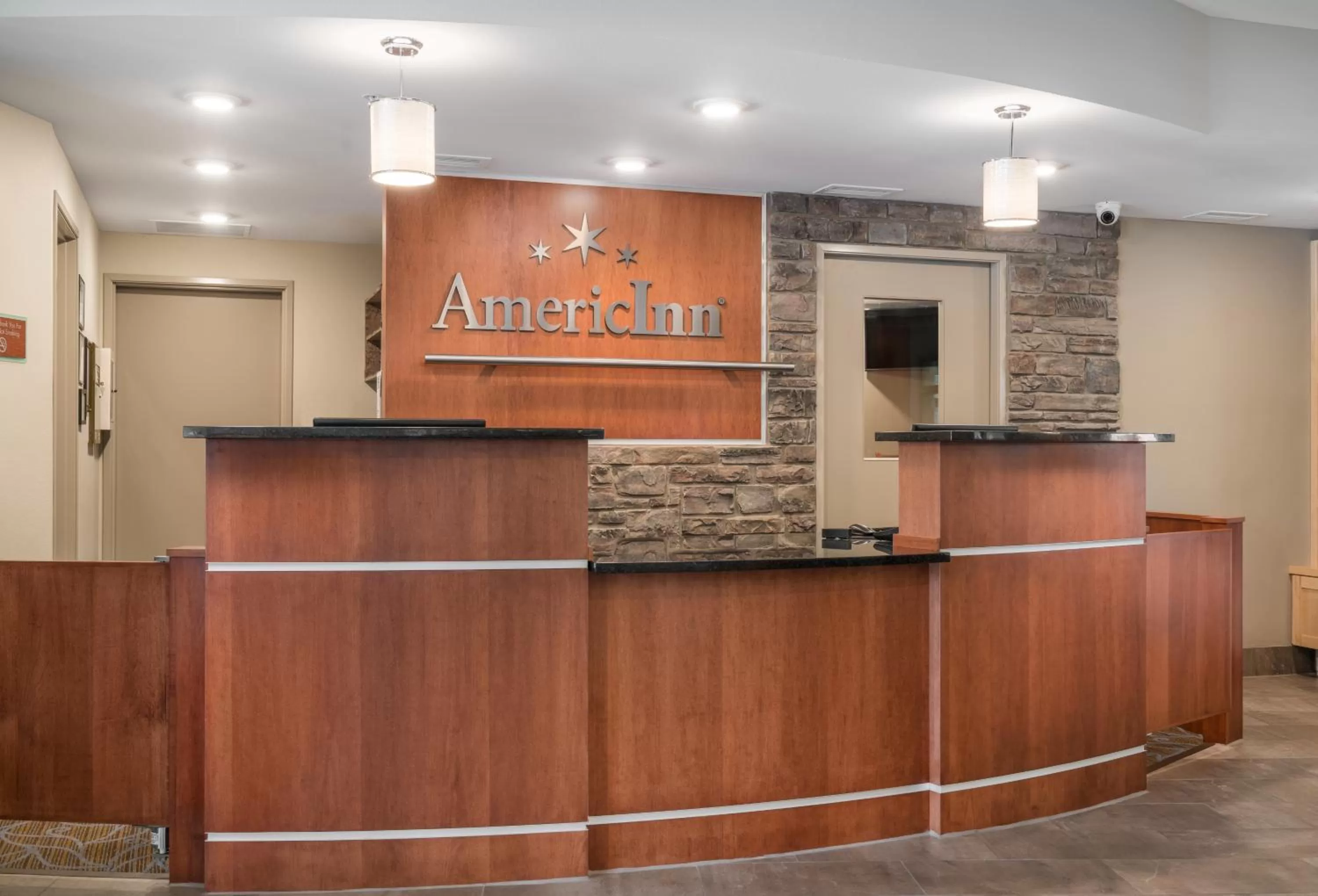 Lobby or reception in AmericInn by Wyndham Winona