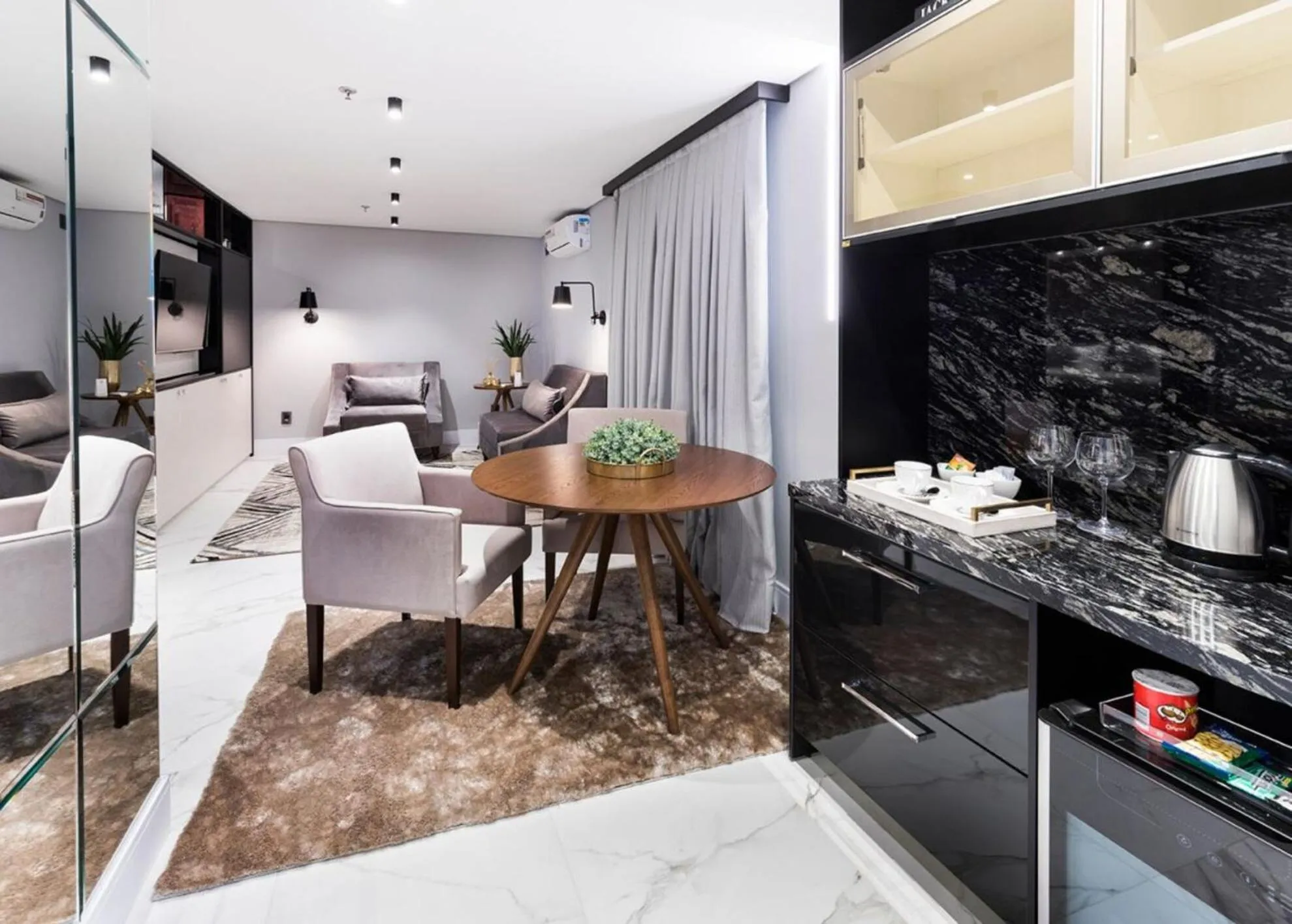 Living room in Hotel Sibara SPA & Convenções