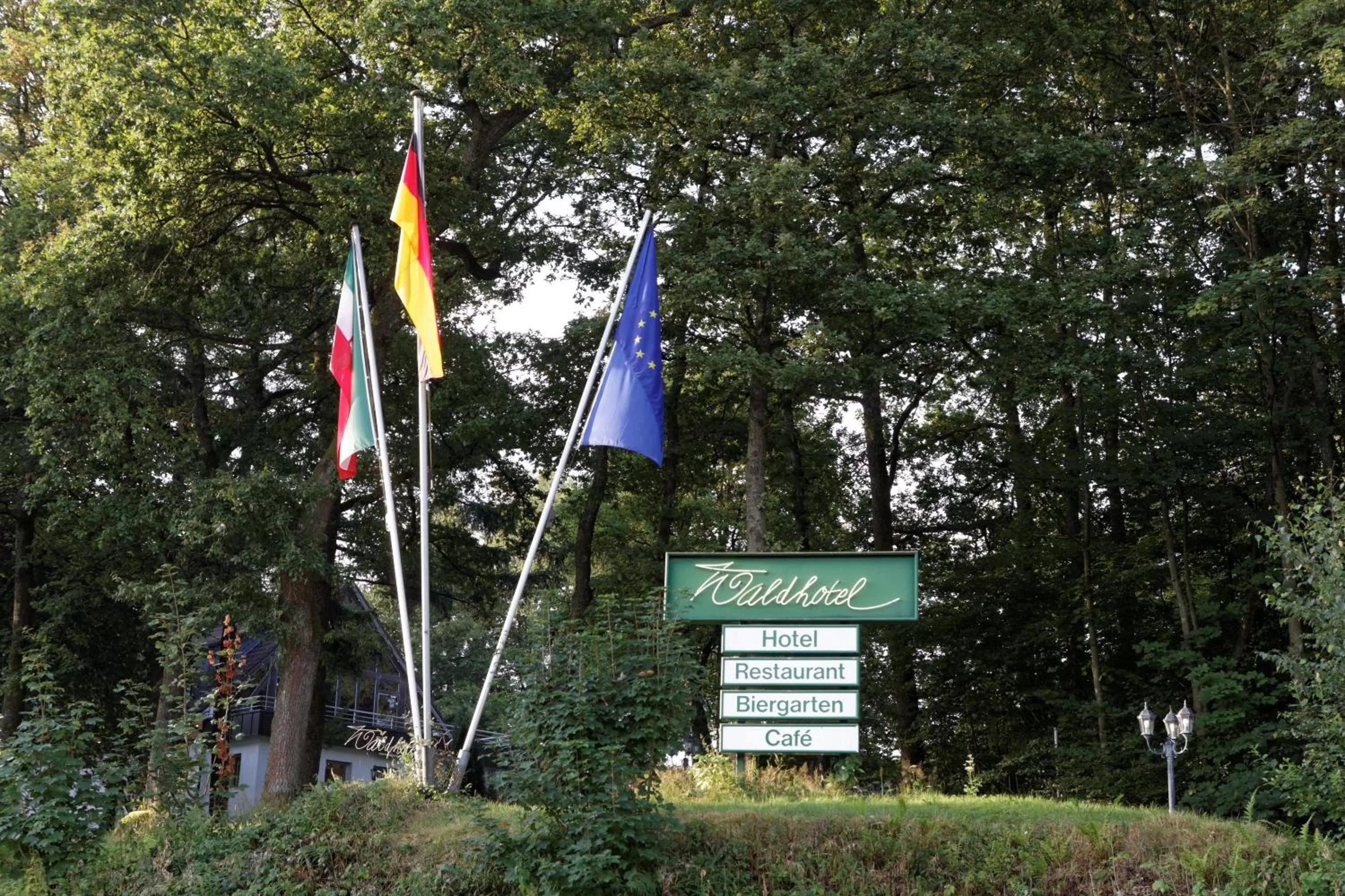 Bird's eye view in Waldhotel Wilhelmshöhe