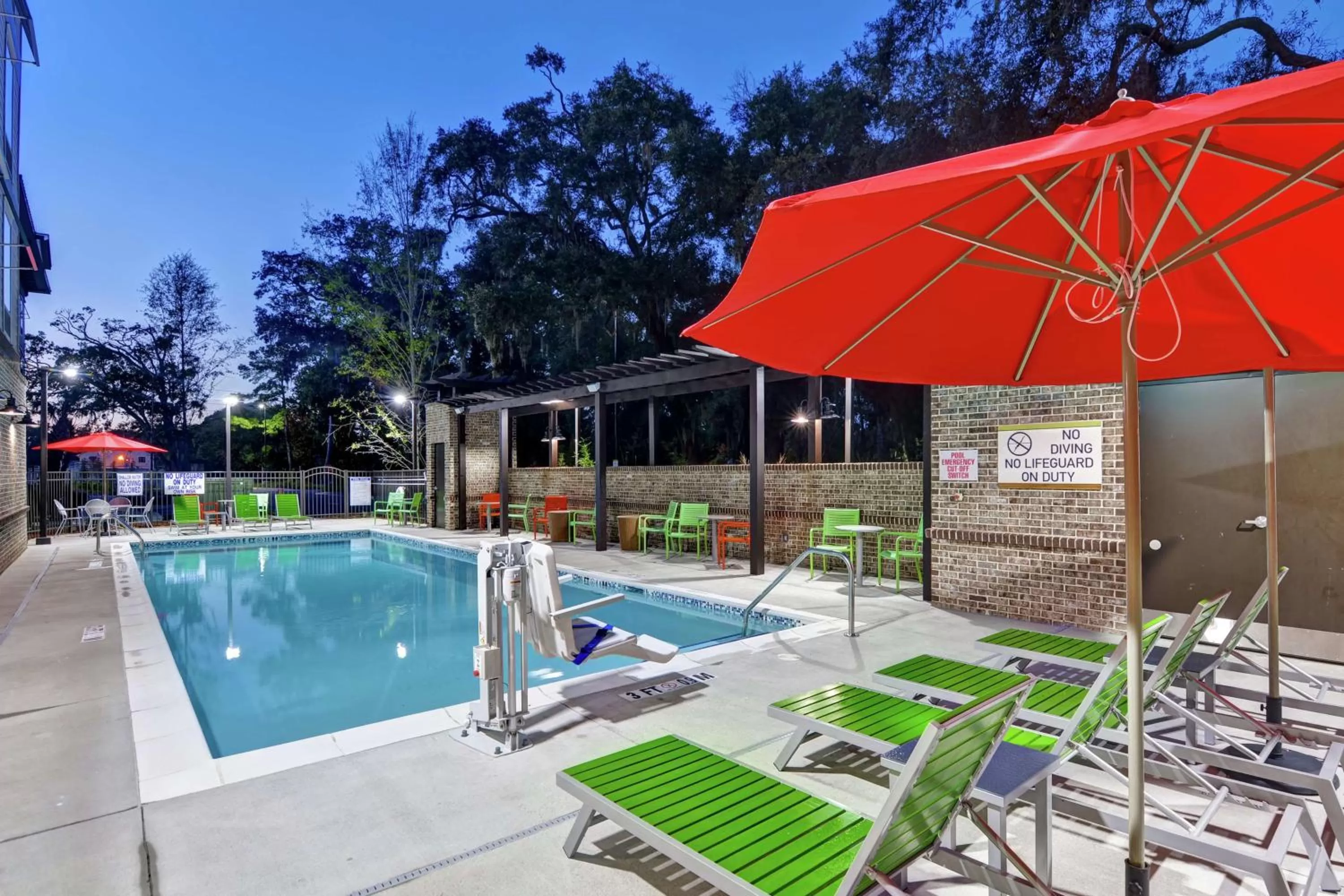 Pool view in Home2 Suites By Hilton Hilton Head