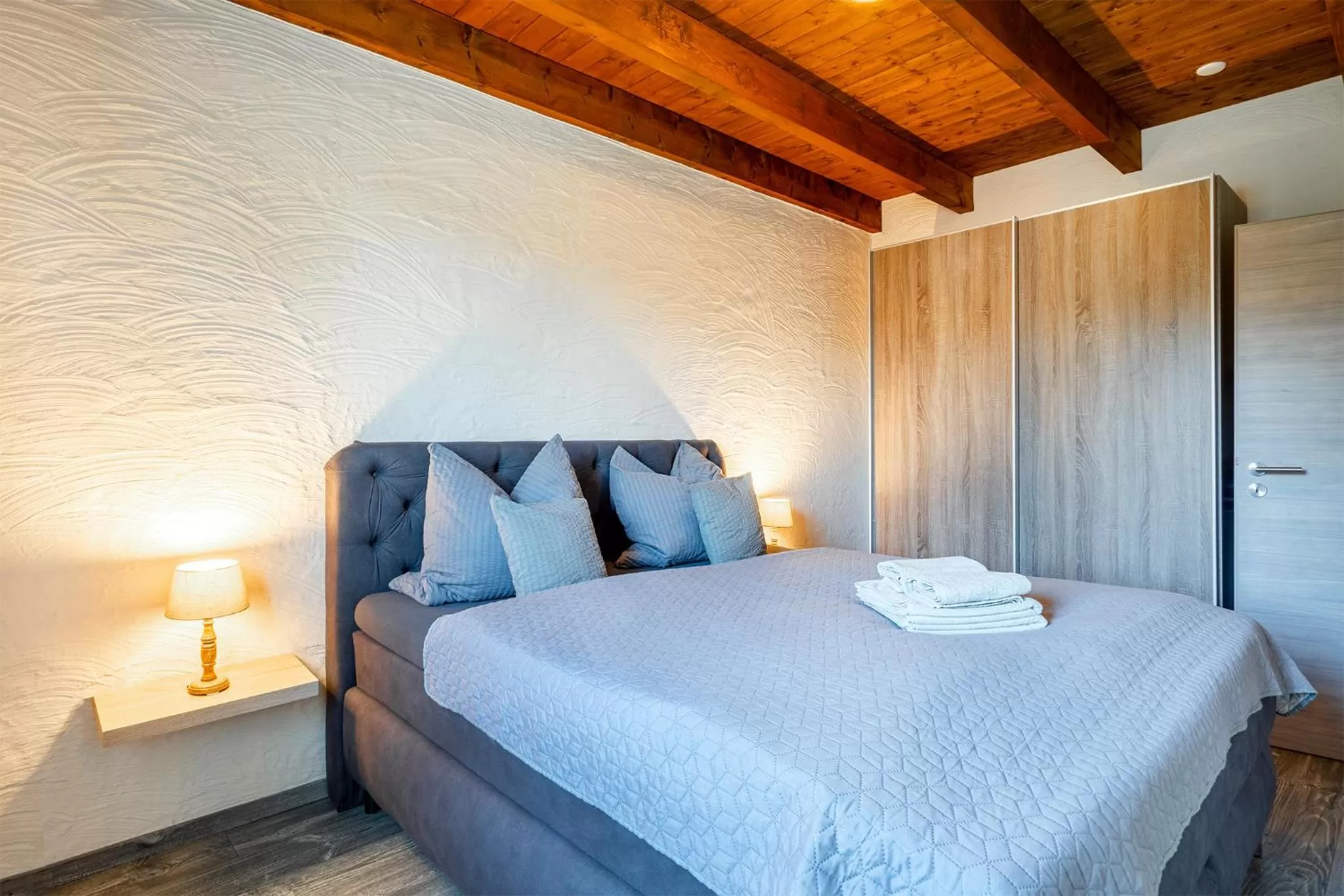 Bed in Villa Moorstern am Badesee Tannenhausen