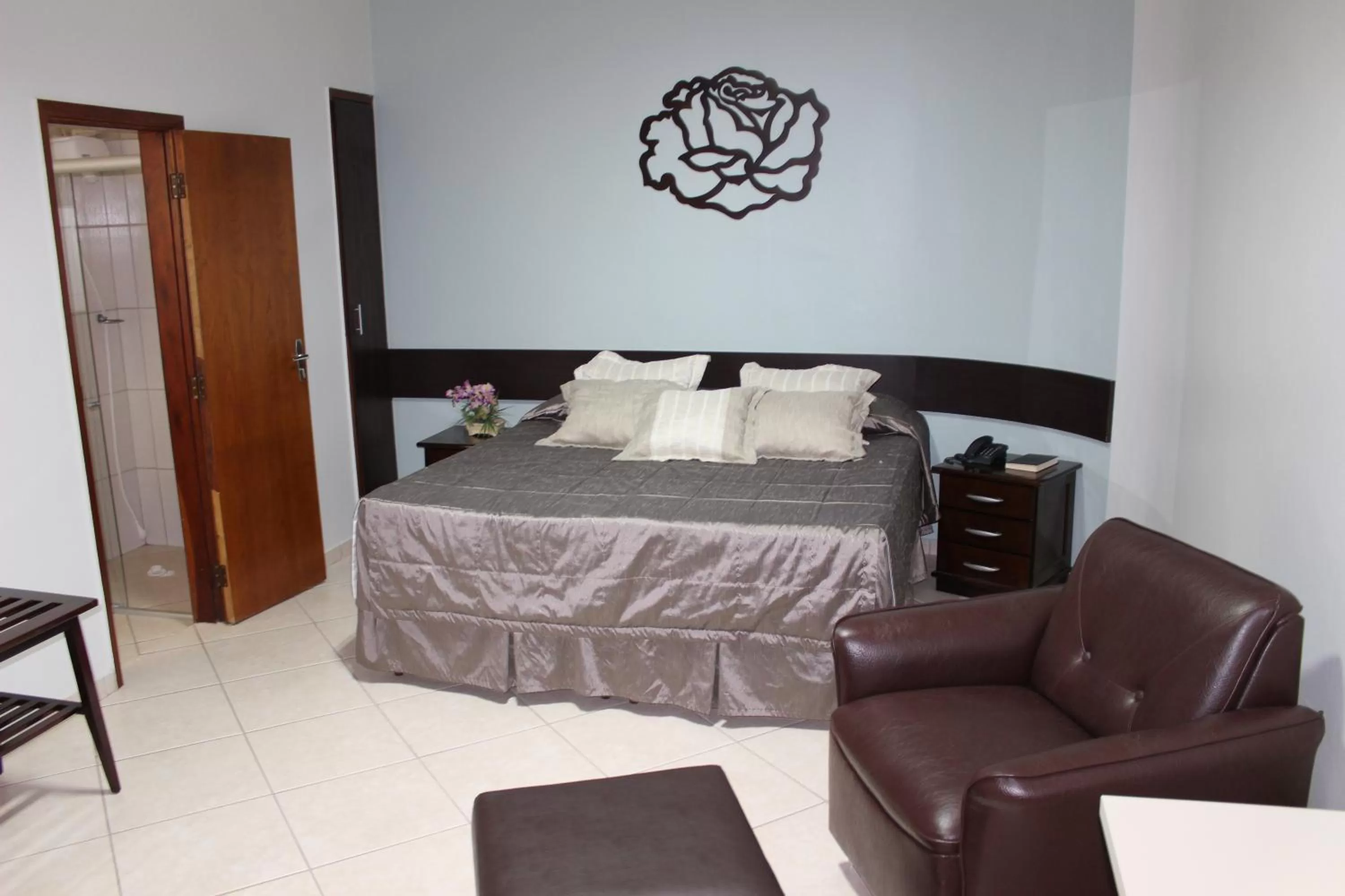 Bed in Novo Hotel Herta