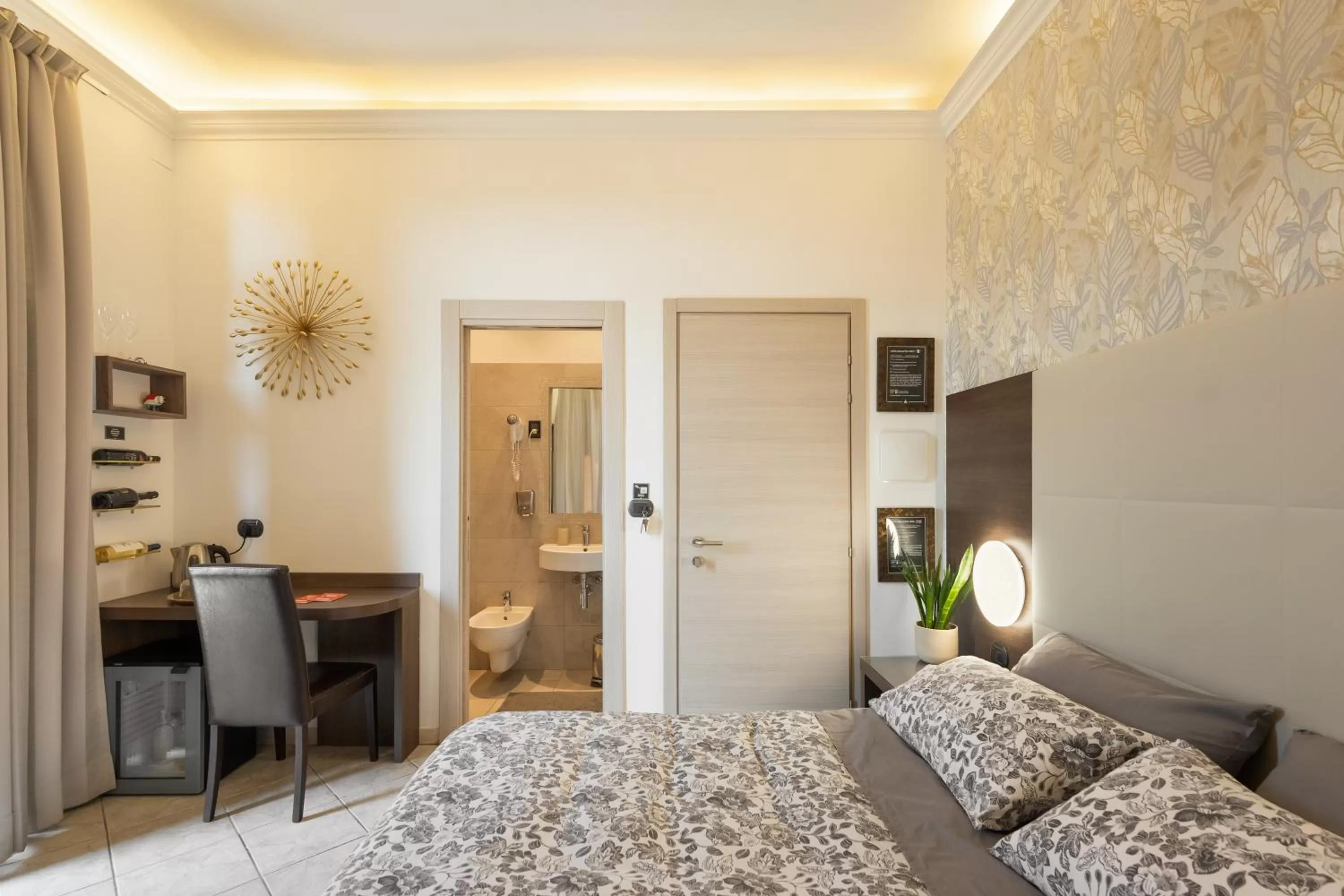 Bedroom, Bed in Hotel Bellavista