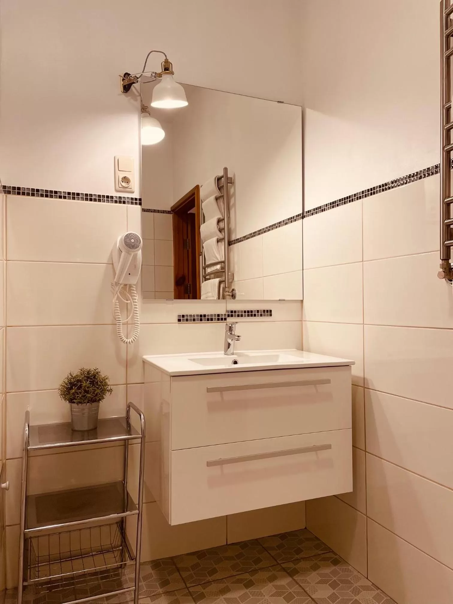 Bathroom in Hotel Vilhelmine