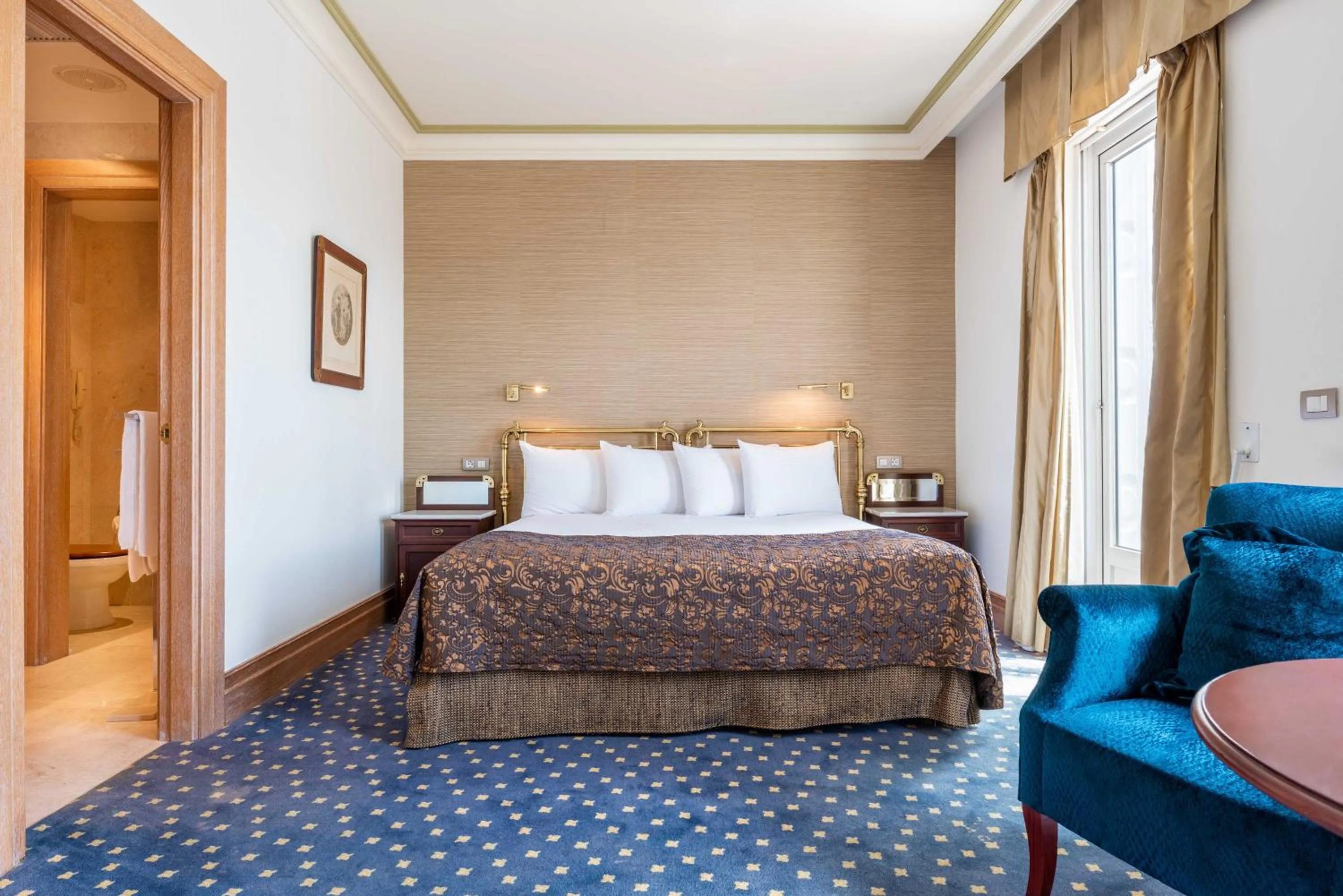 Bedroom, Bed in Eurostars Gran Hotel La Toja