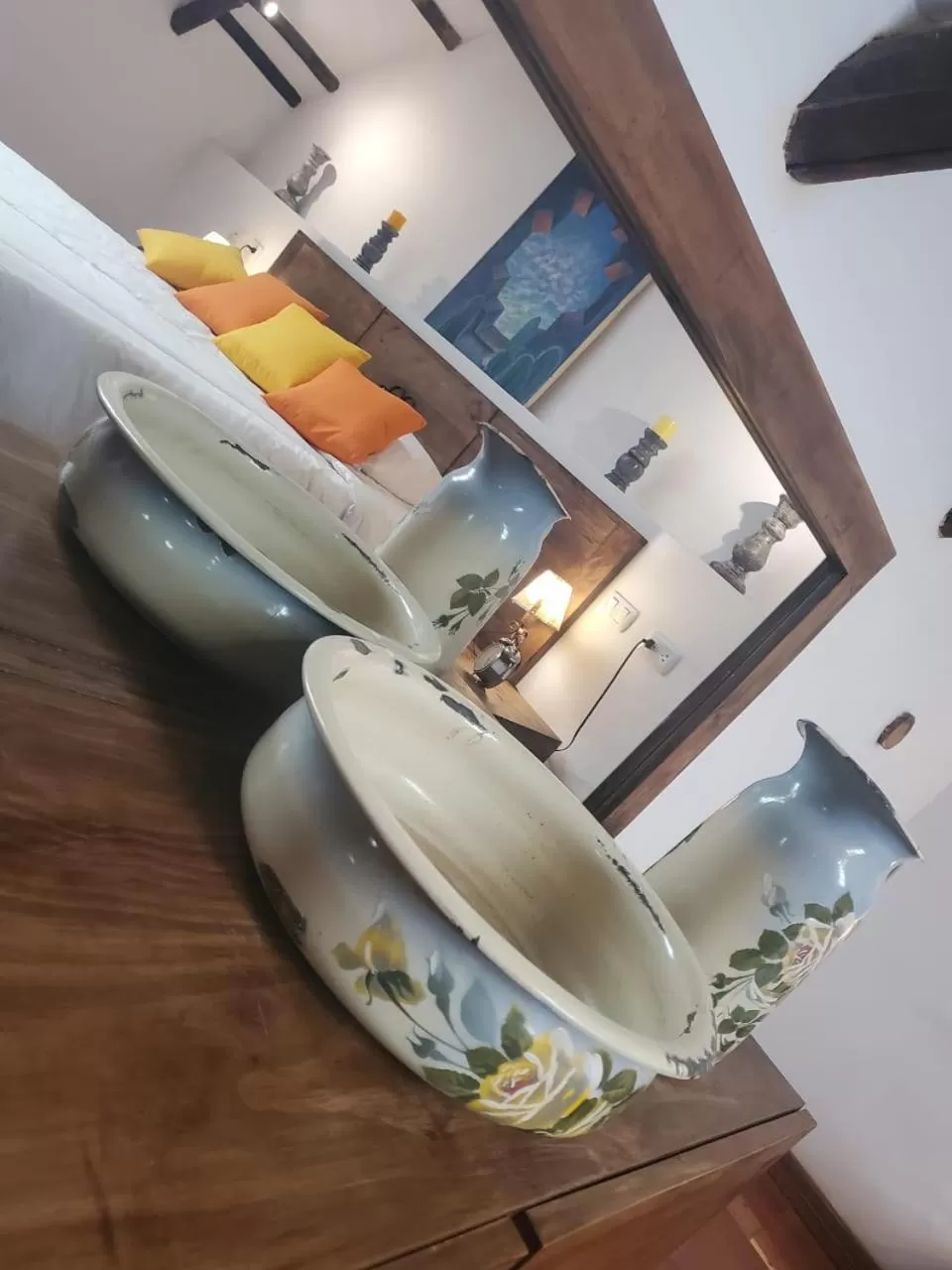 Decorative detail, Bed in Patio de Piedra Hotel Boutique