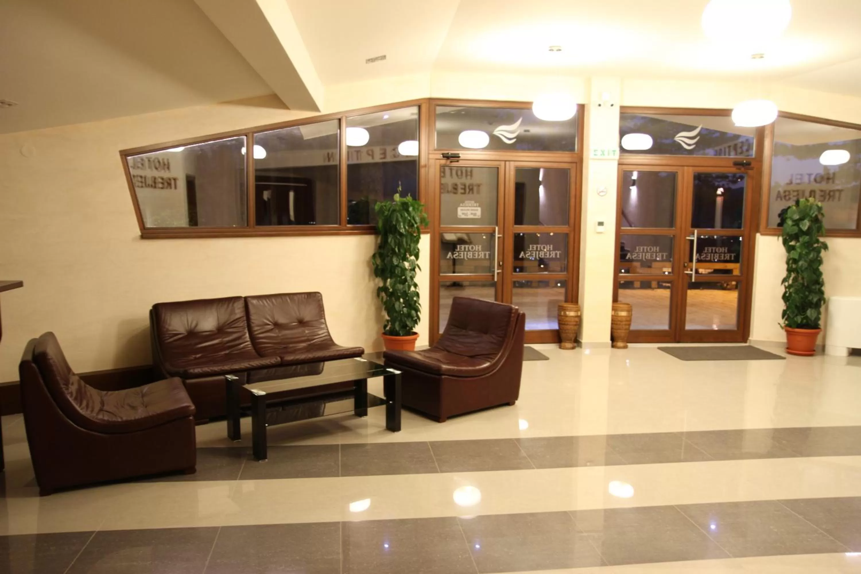 Lobby or reception in Hotel Trebjesa