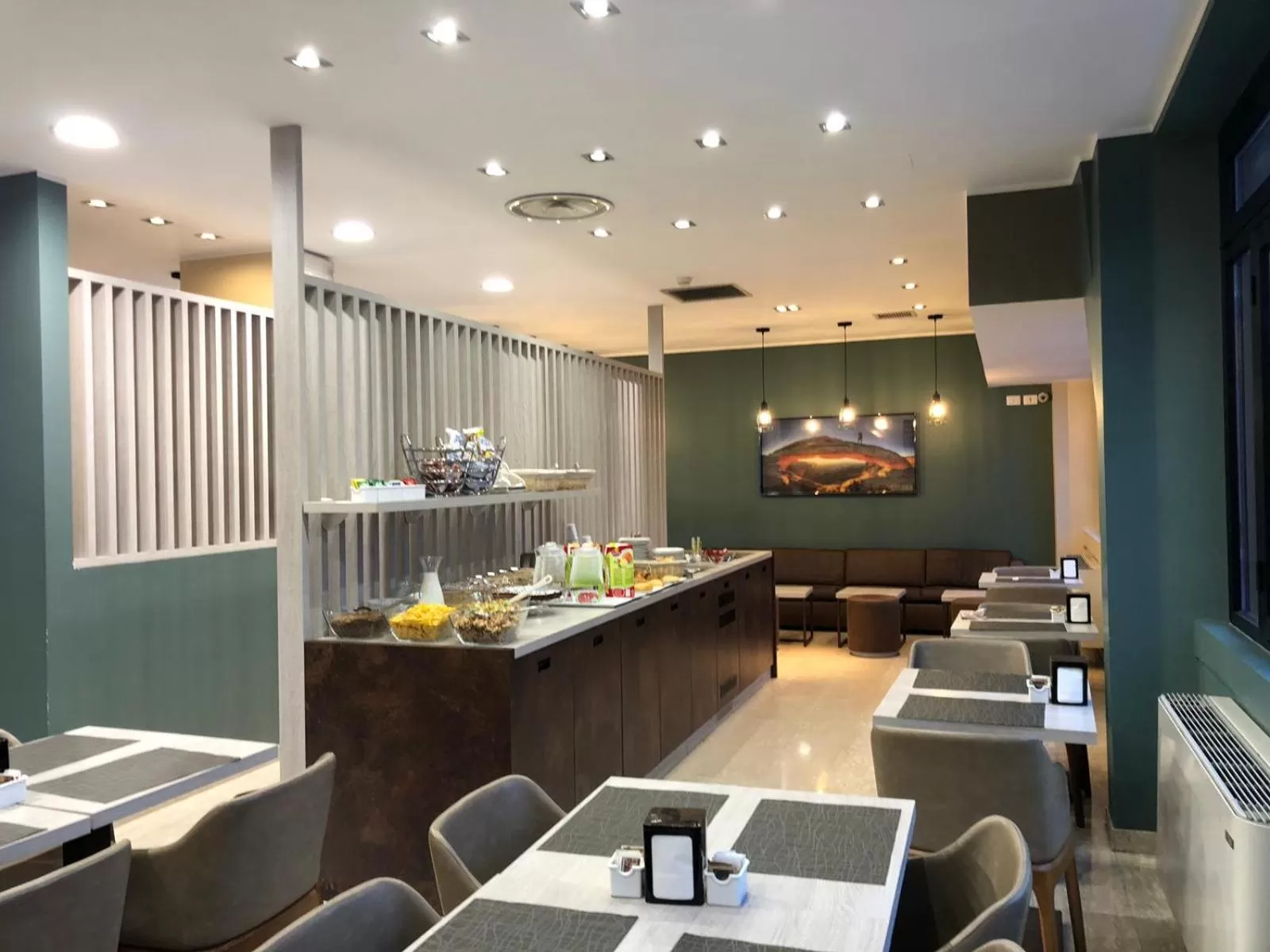 Buffet breakfast in Oasi Village Hotel