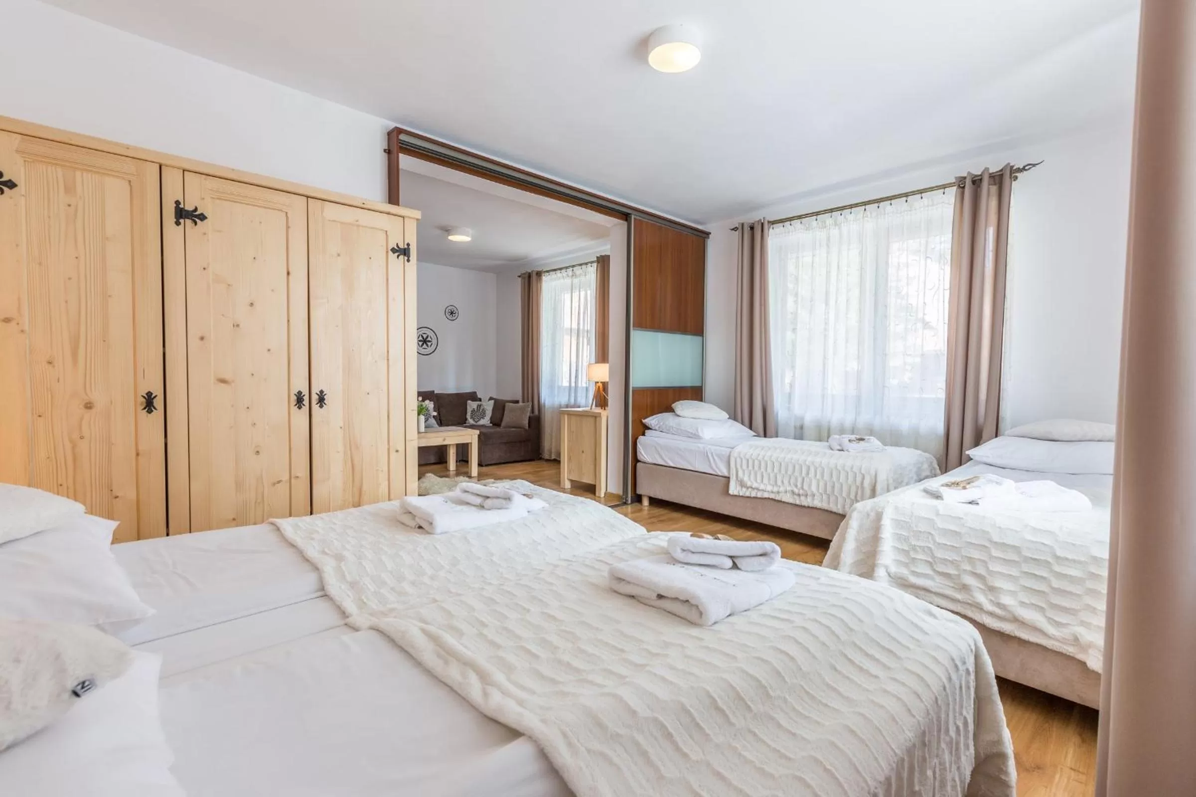 Photo of the whole room, Bed in Willa Baciarka-basen, sauny i jacuzzi