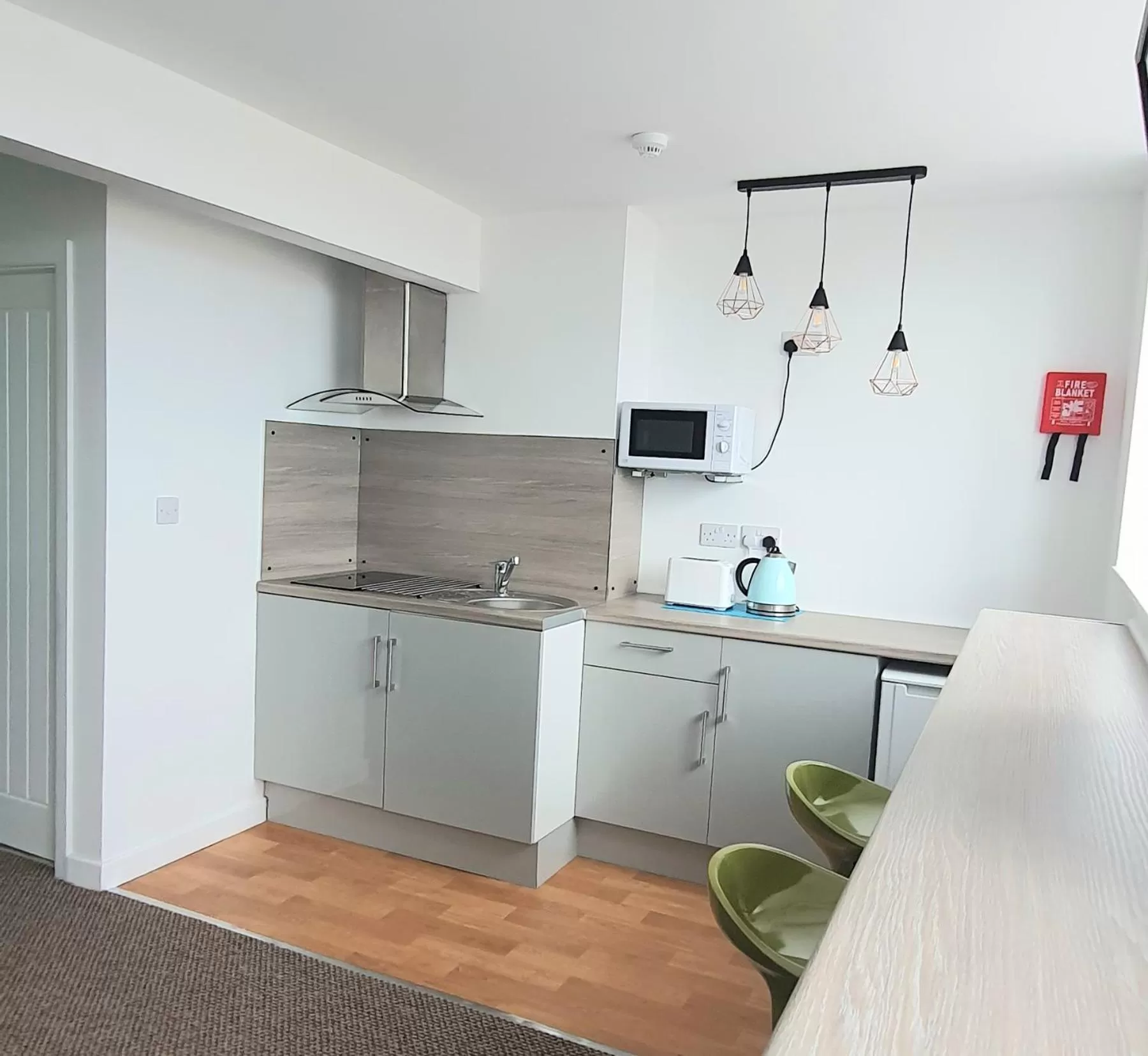 Kitchen or kitchenette in Charlton Aparthotel