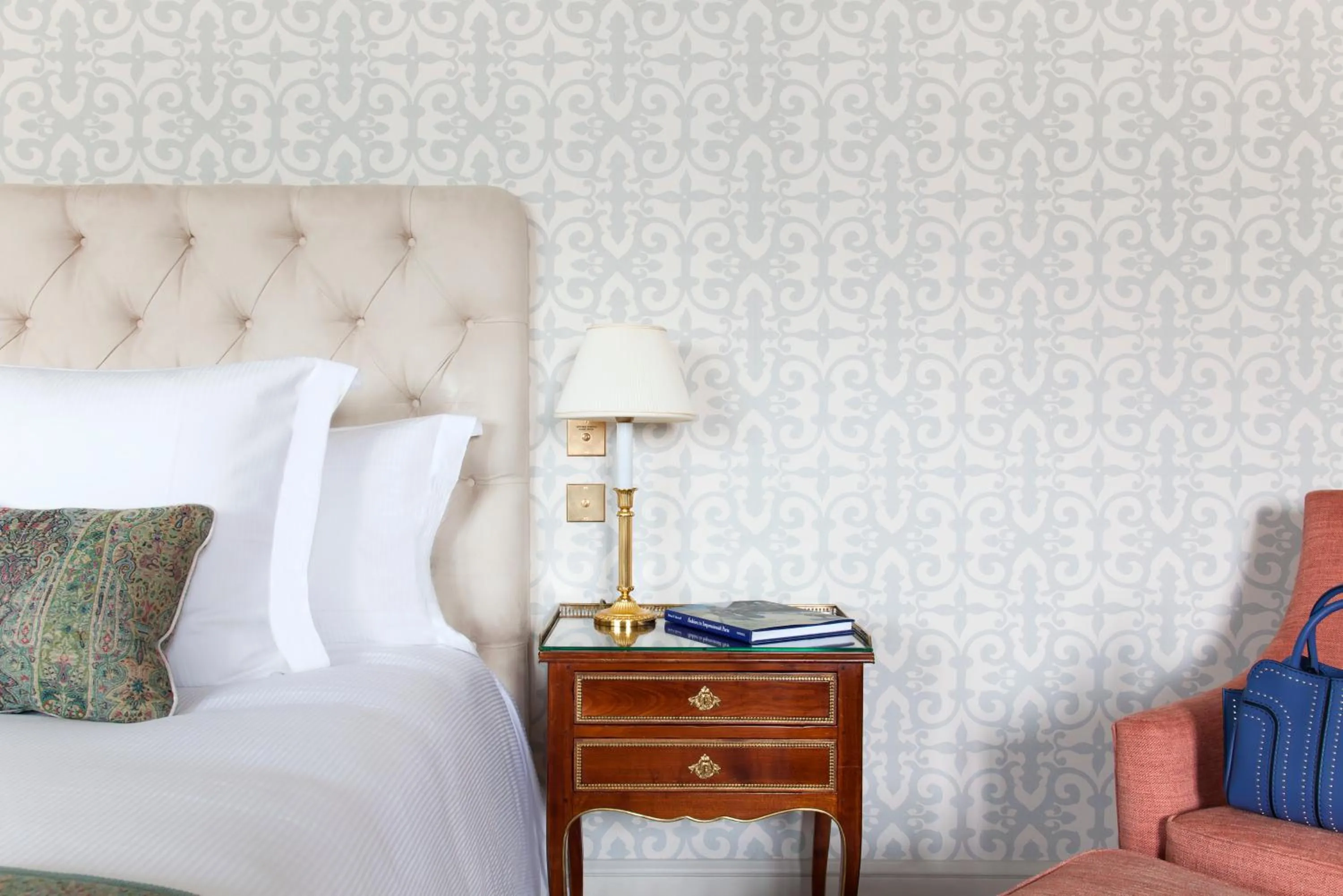 Bedroom, Bed in Le Bristol Paris, Oetker Hotels