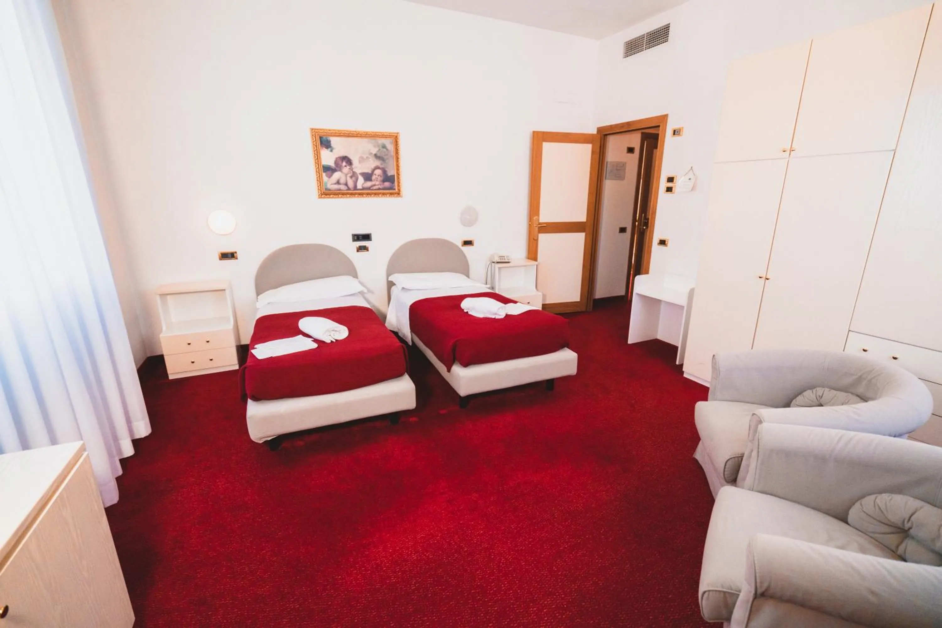 Bed in Grand Hotel Milano