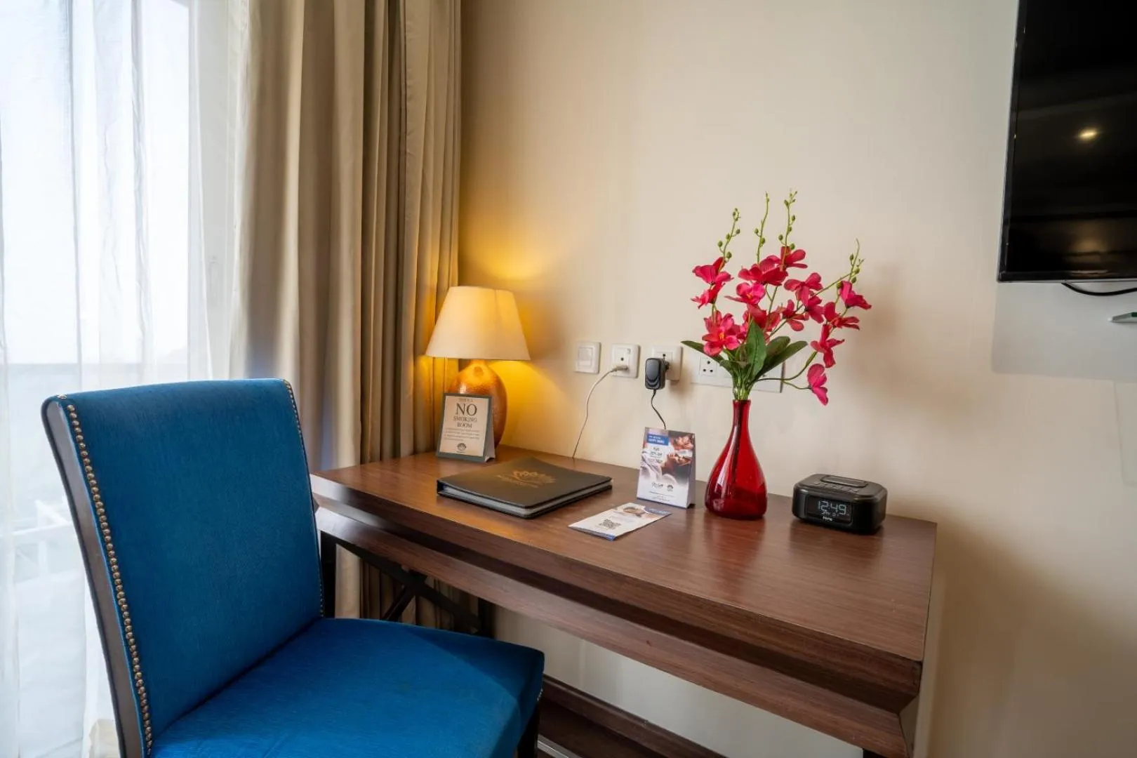 Seating area in Indraprastha Spa Resort