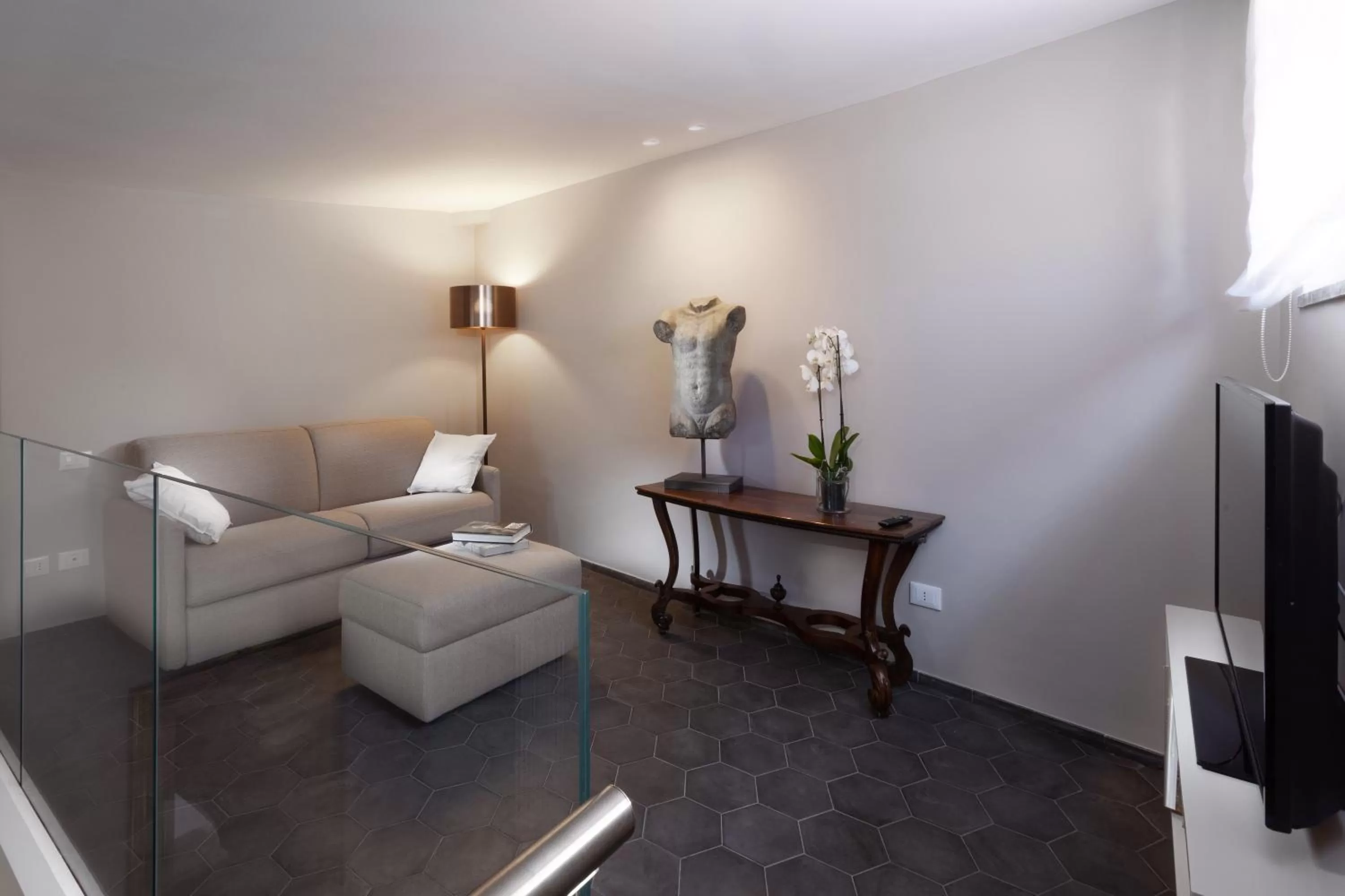 Living room in Hotel Villa Taormina