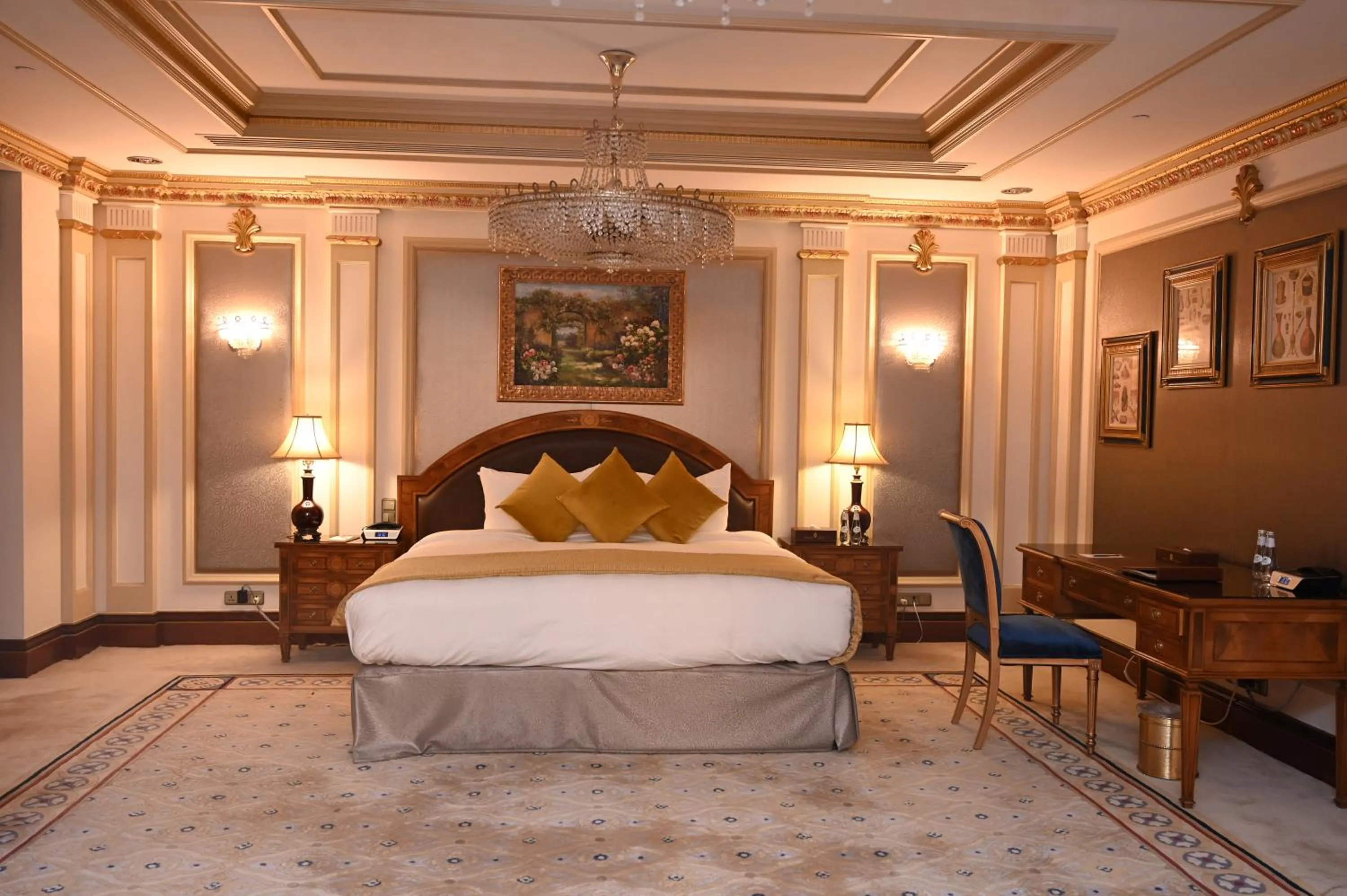 Bed in Dar Al Taqwa Hotel
