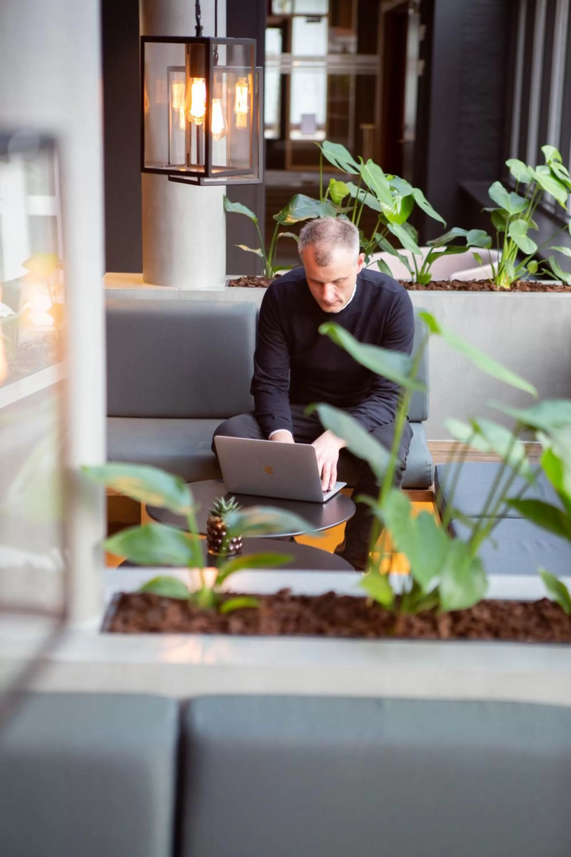 Living room in Struer Grand Hotel