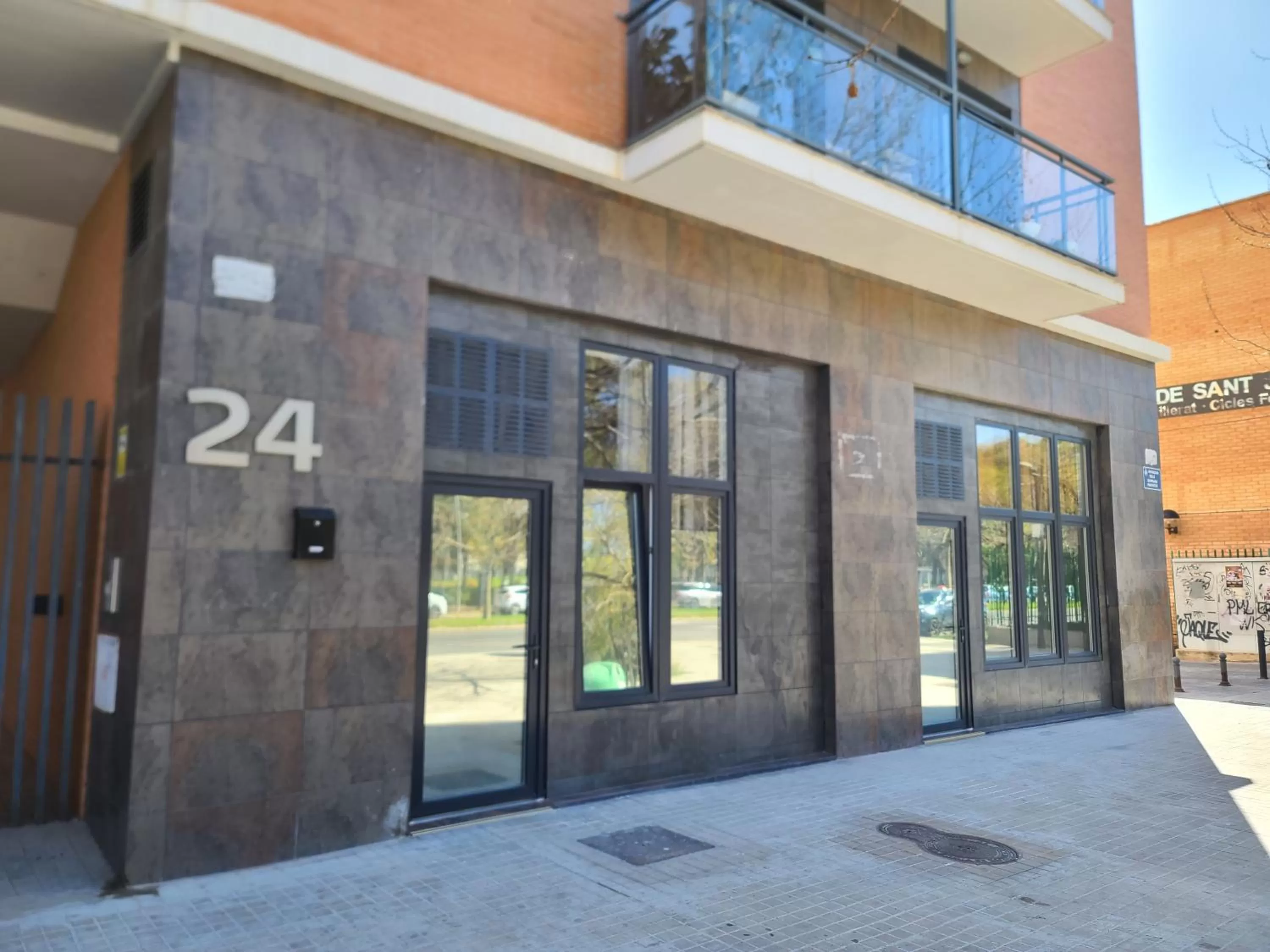 Facade/entrance in Hlius Brand New Apartments